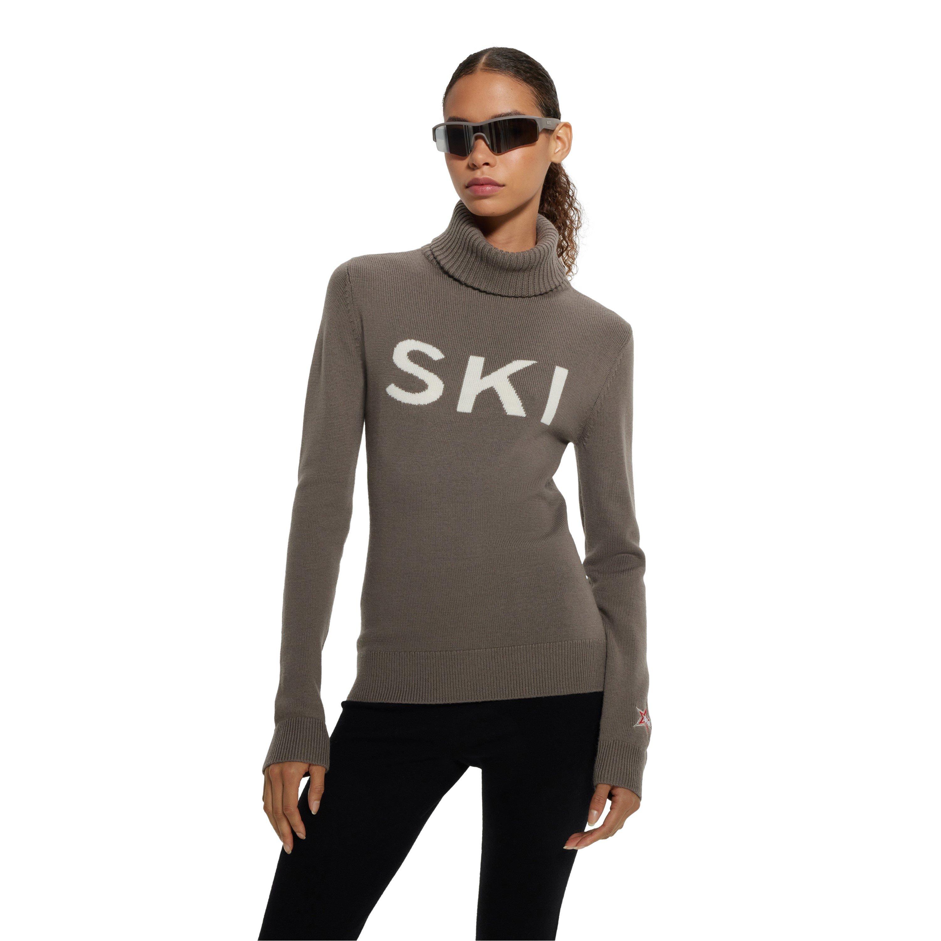 Boss Women's Ski Knit Crew Neck Jumper - Beige - 14 (XL)