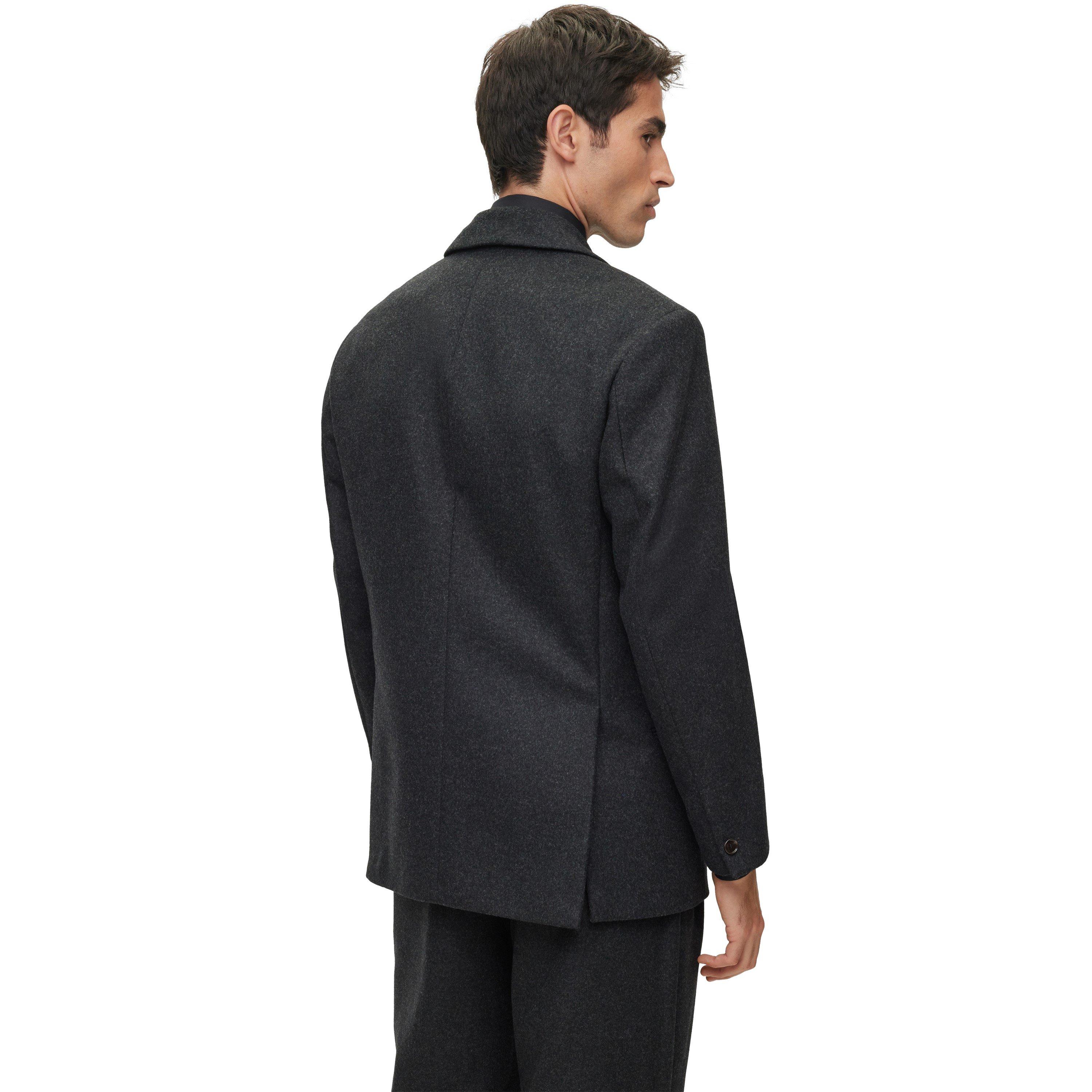 Grey - Boss - Men's  Single-breasted Blazer - 4