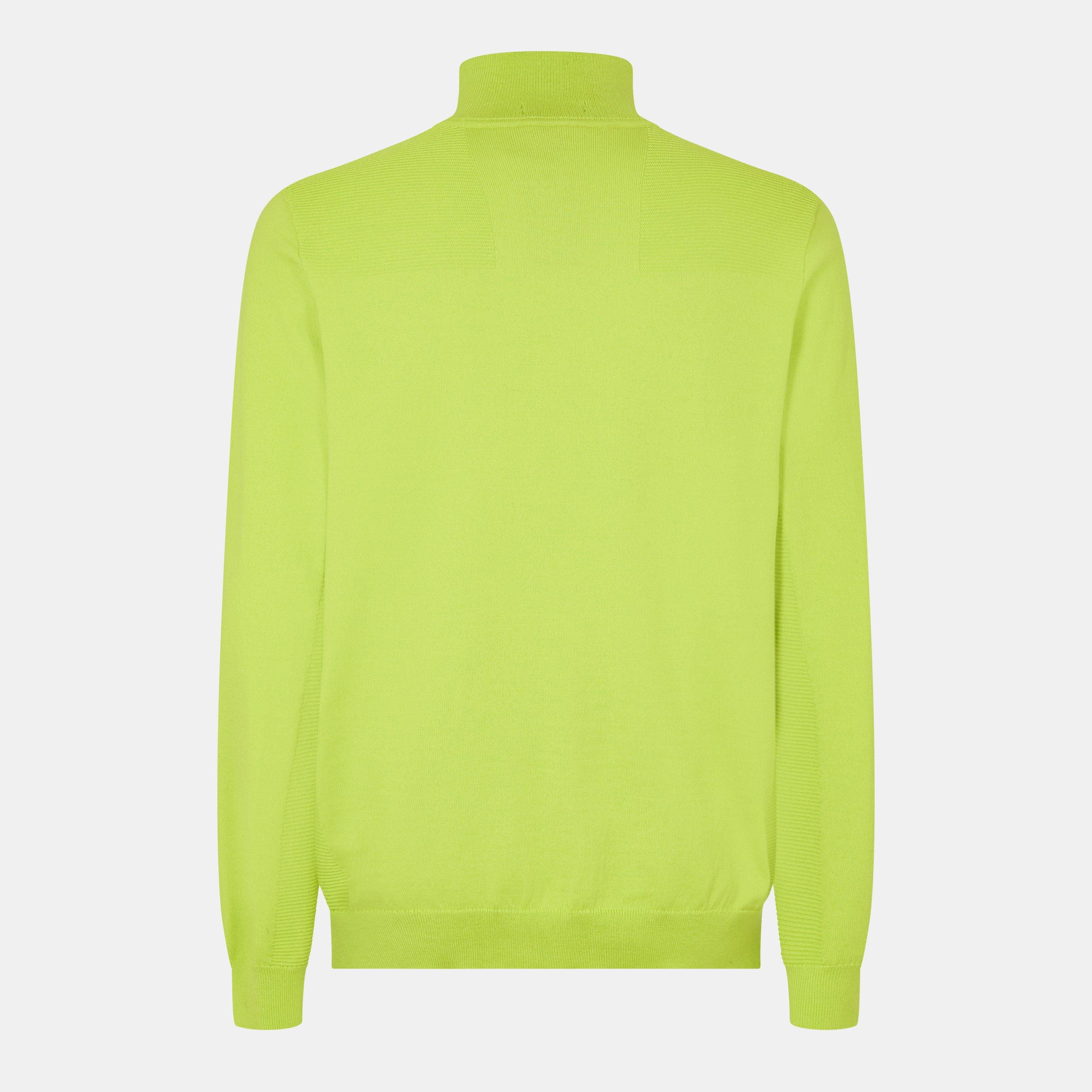 Bright Green - Boss - Men's MomentumX QZ Jumper - 2
