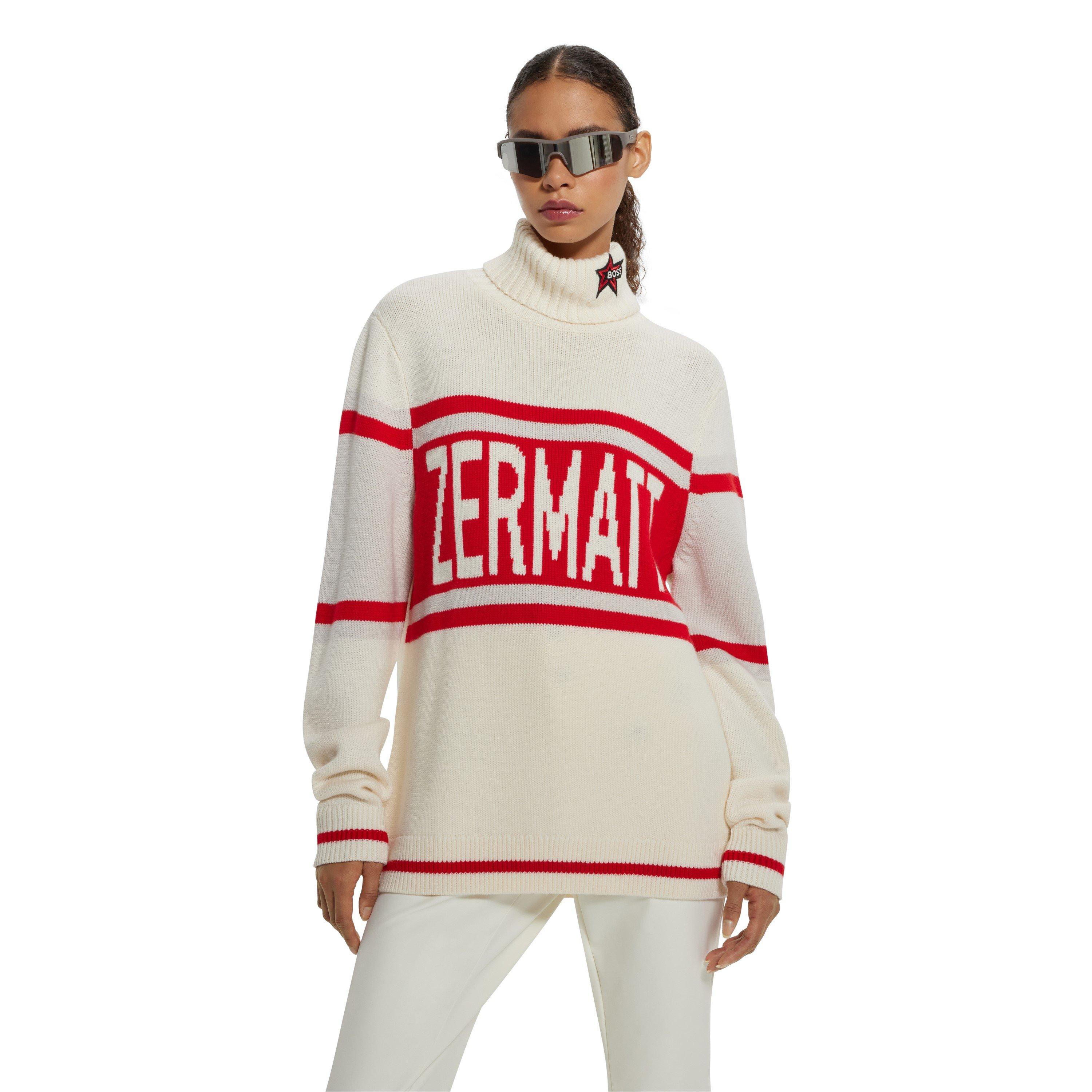 Beige - Boss - Women's Knitwear Jumper - 1