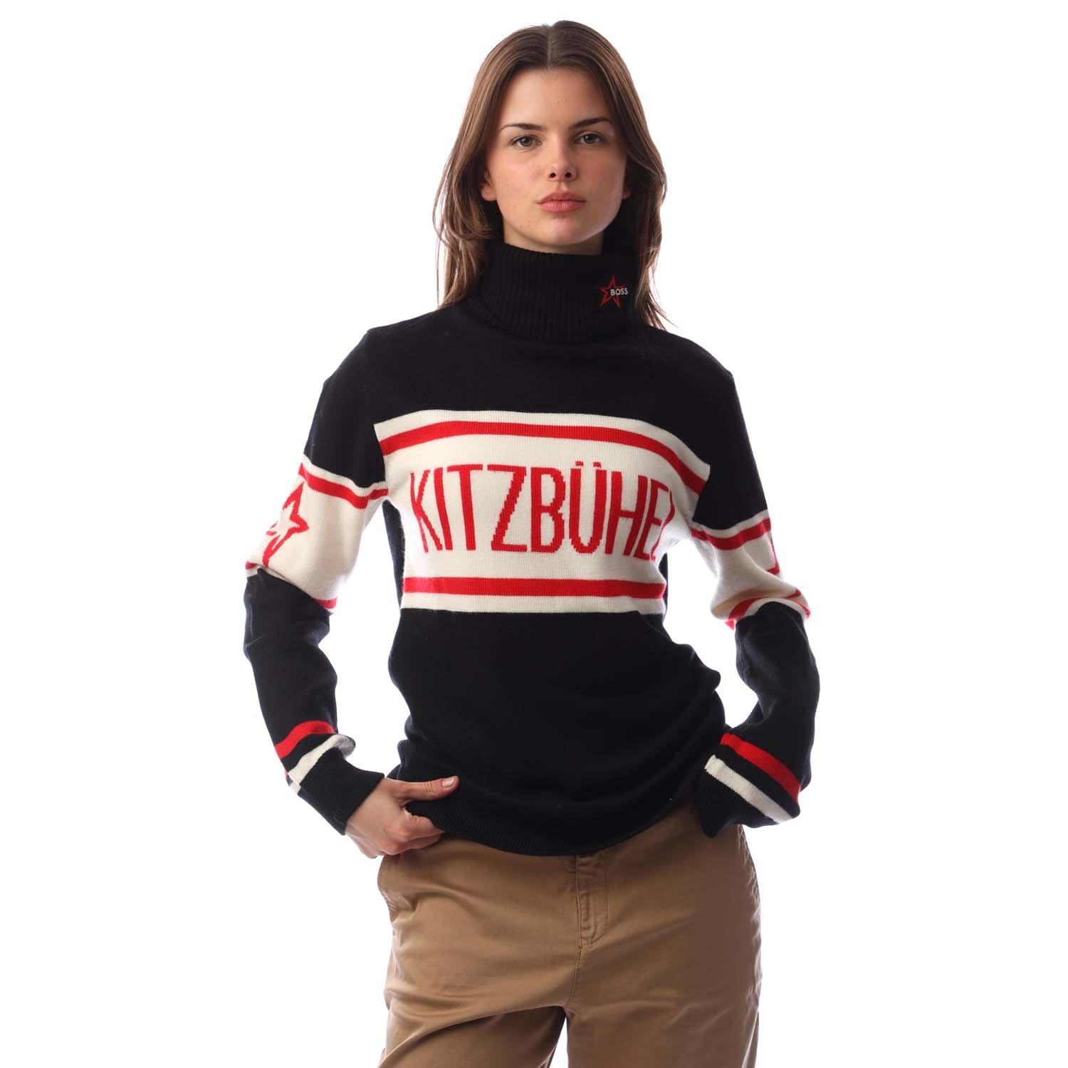 Black - Boss - Women's Crew Neck Jumper - 1