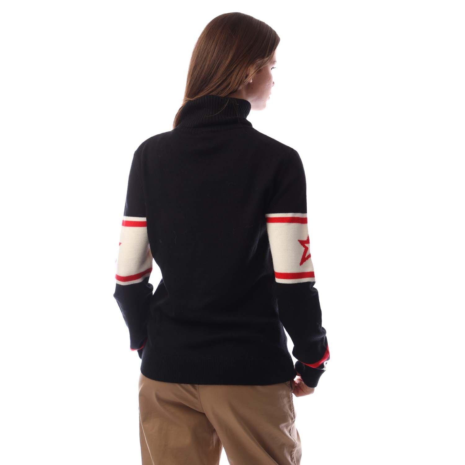 Black - Boss - Women's Crew Neck Jumper - 3