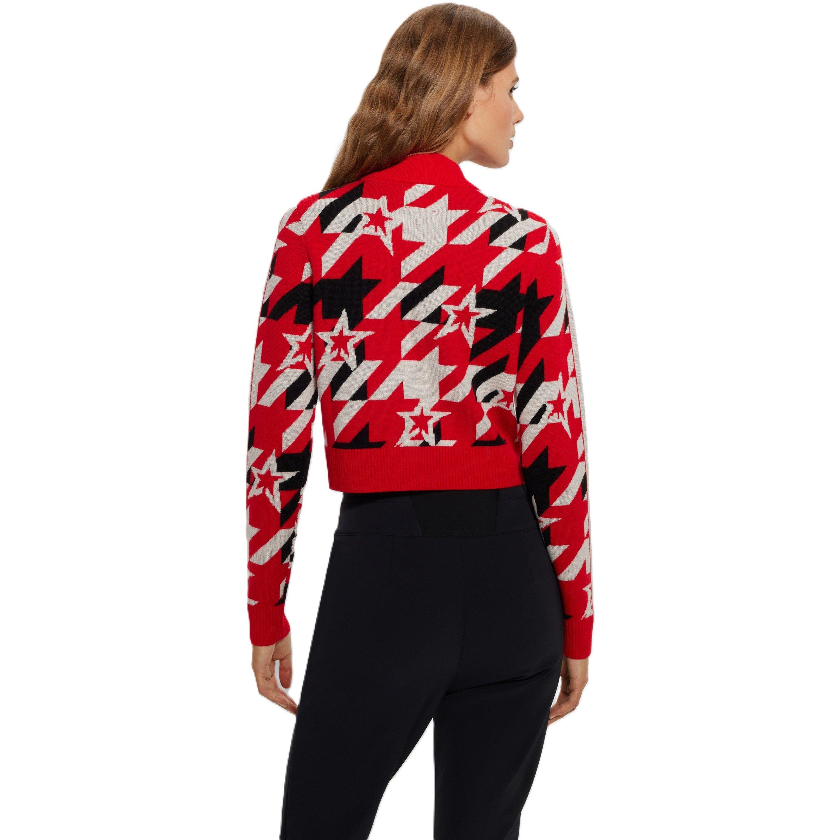 Red - Boss - Women's Crew Neck Jumper - 2