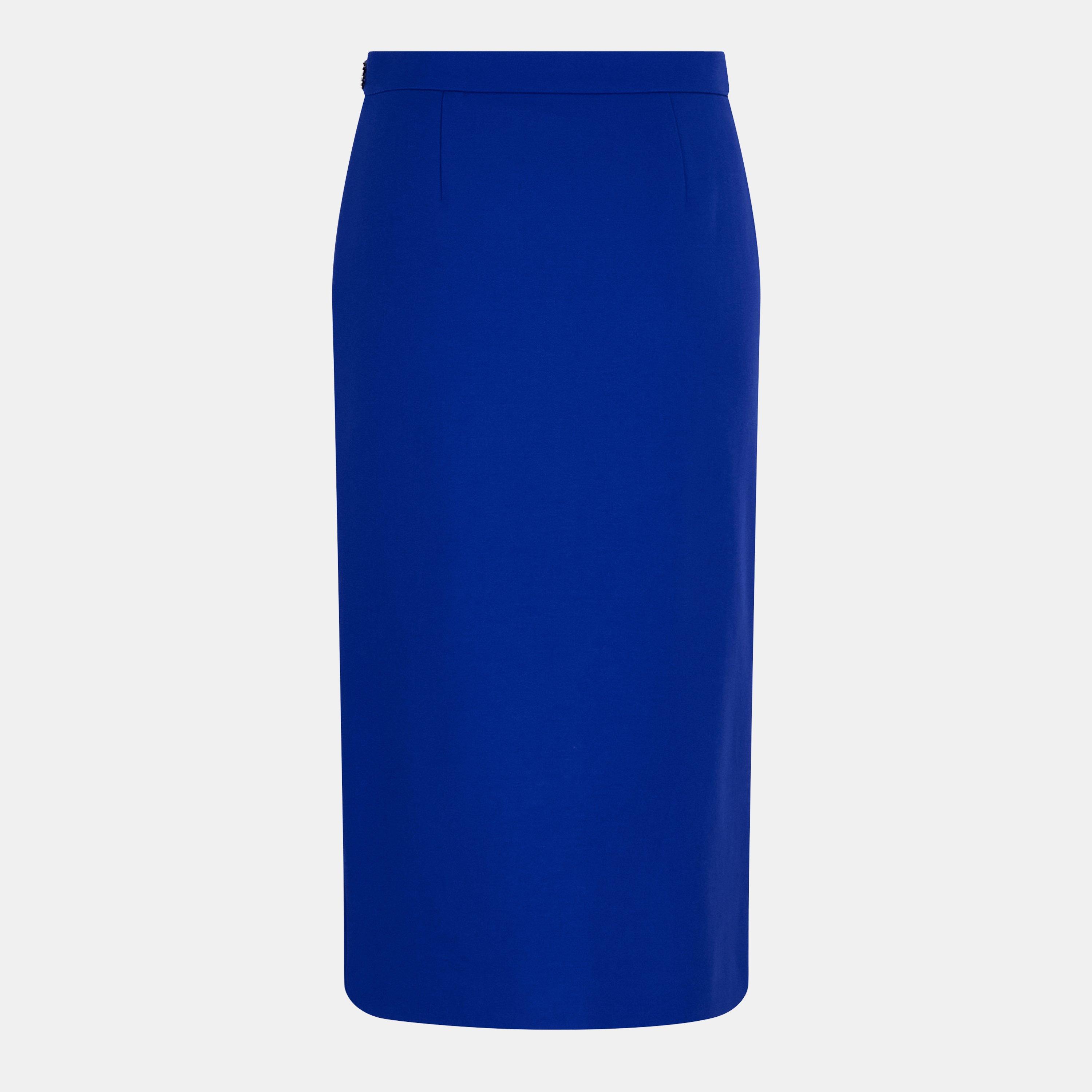 Bright Blue - Boss - Women's Vemboka A-Line Skirt - 2