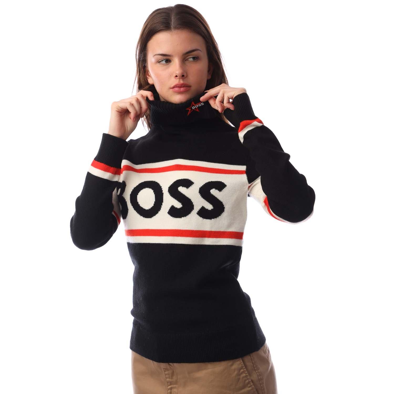 Black - Boss - Women's Ski Midlayer - 1