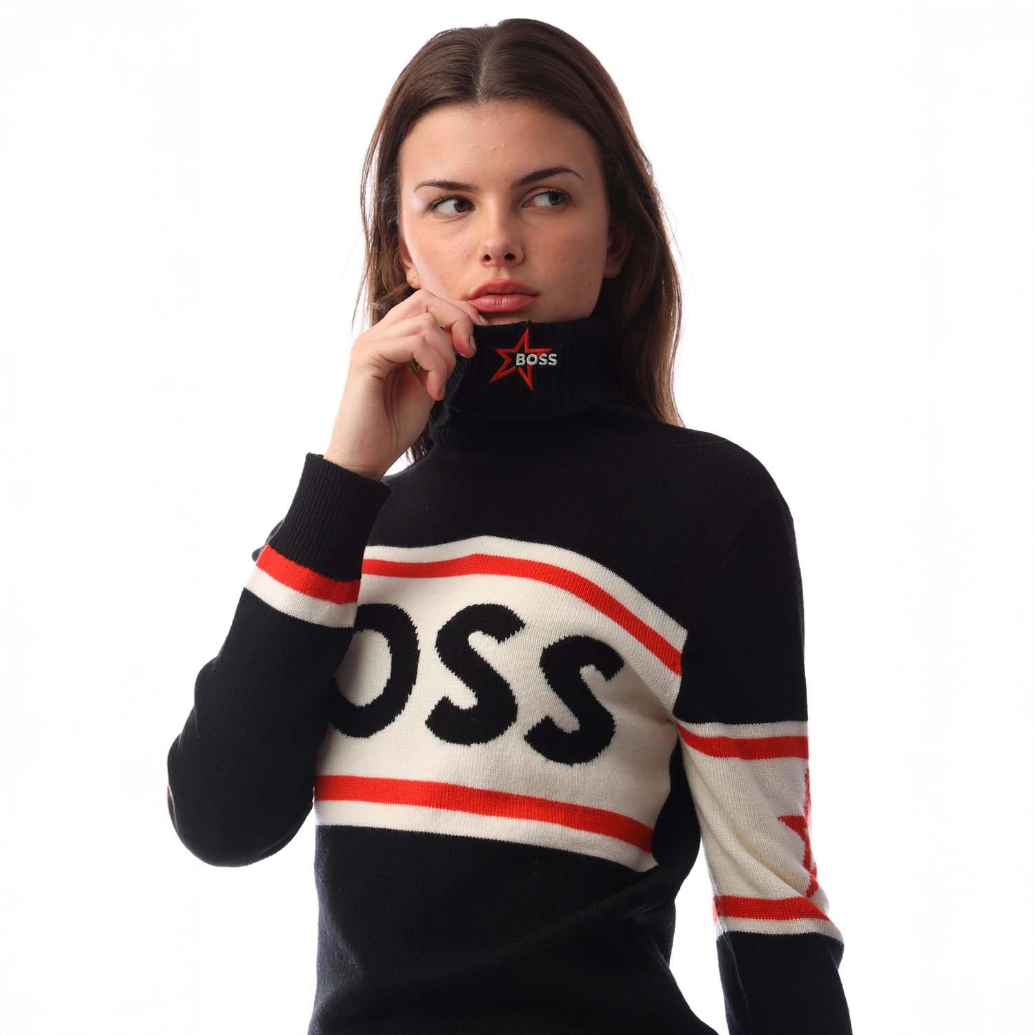 Black - Boss - Women's Ski Midlayer - 2