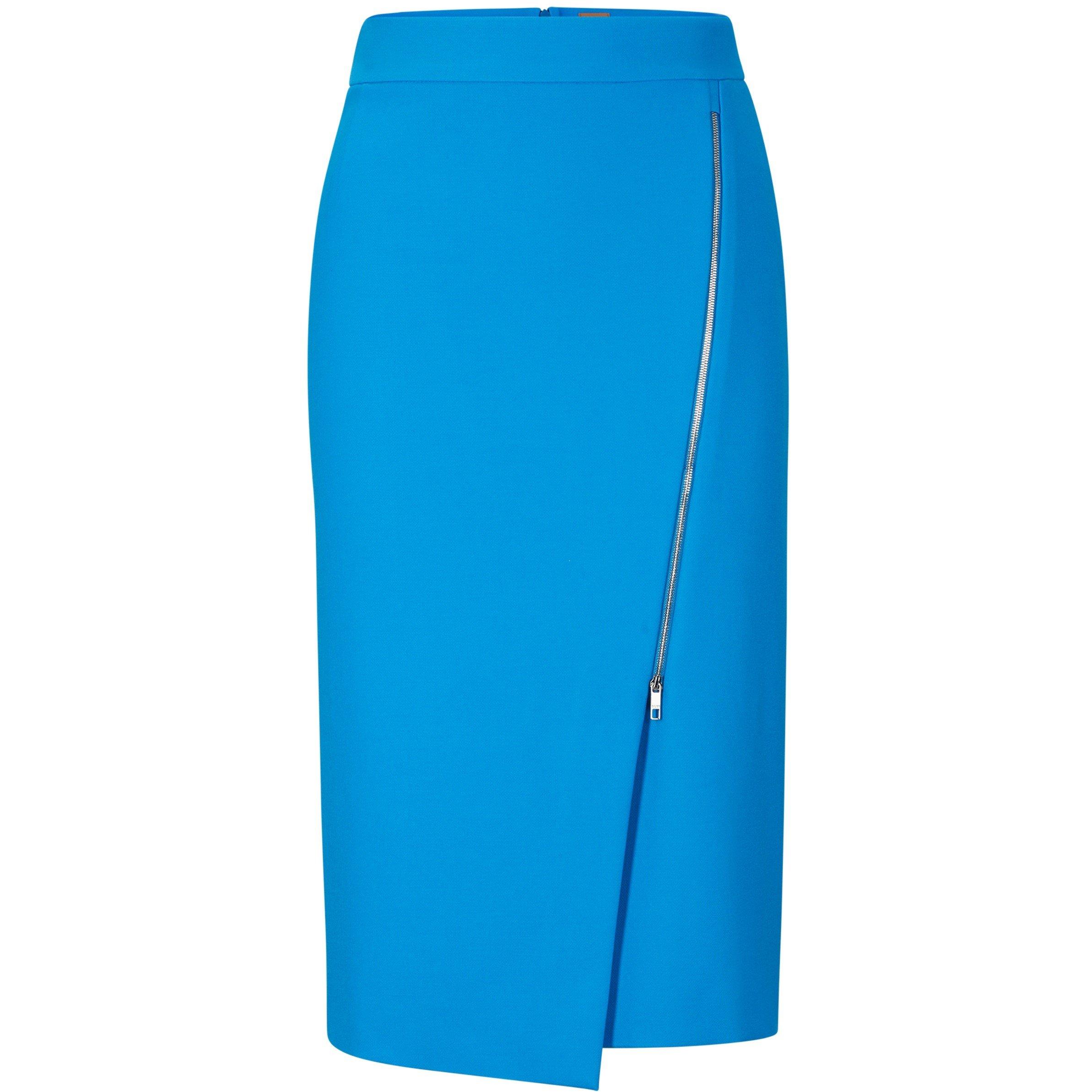 Bright Blue - Boss - Women's A-Line Skirt
