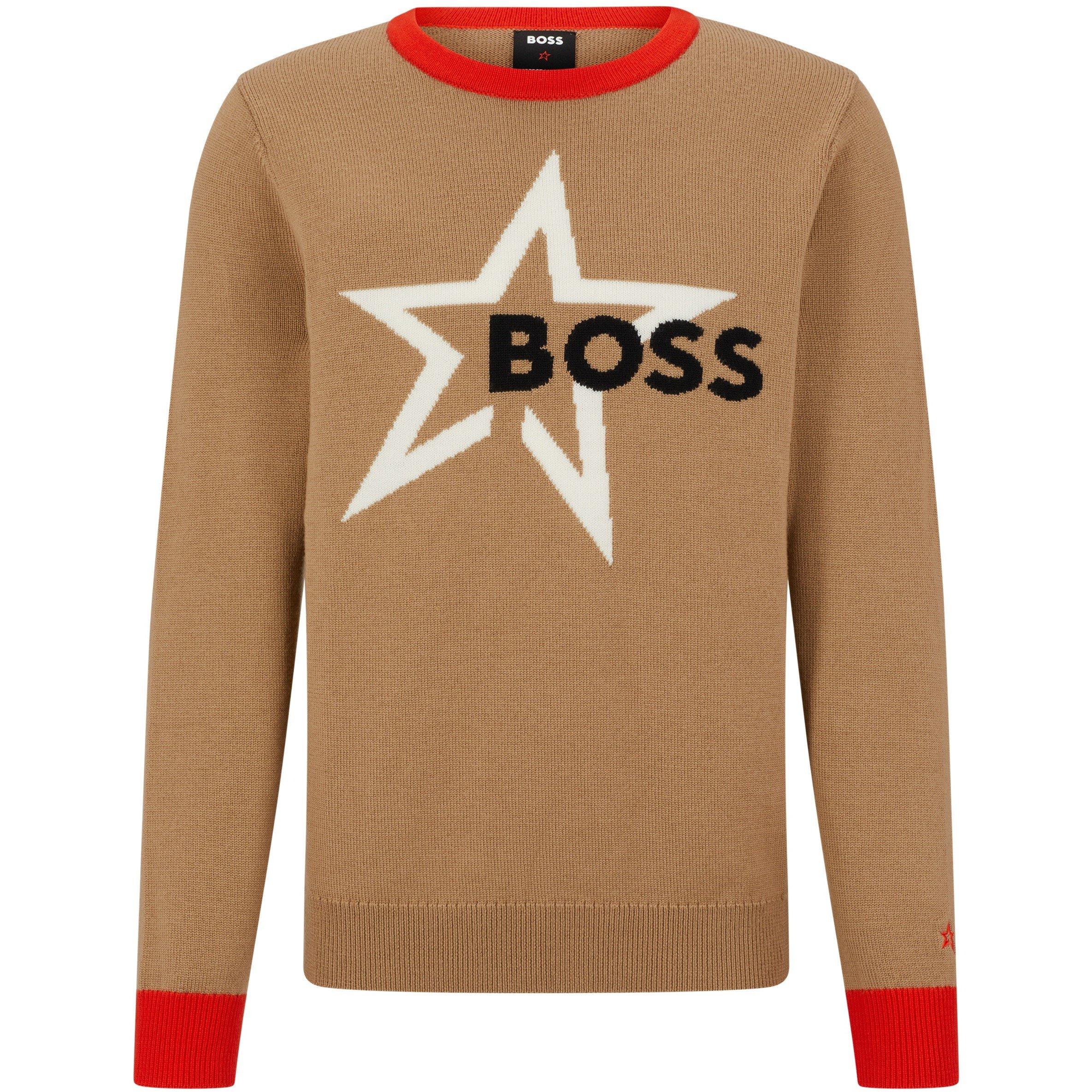 Boss Men's Ski Midlayer - Beige - S