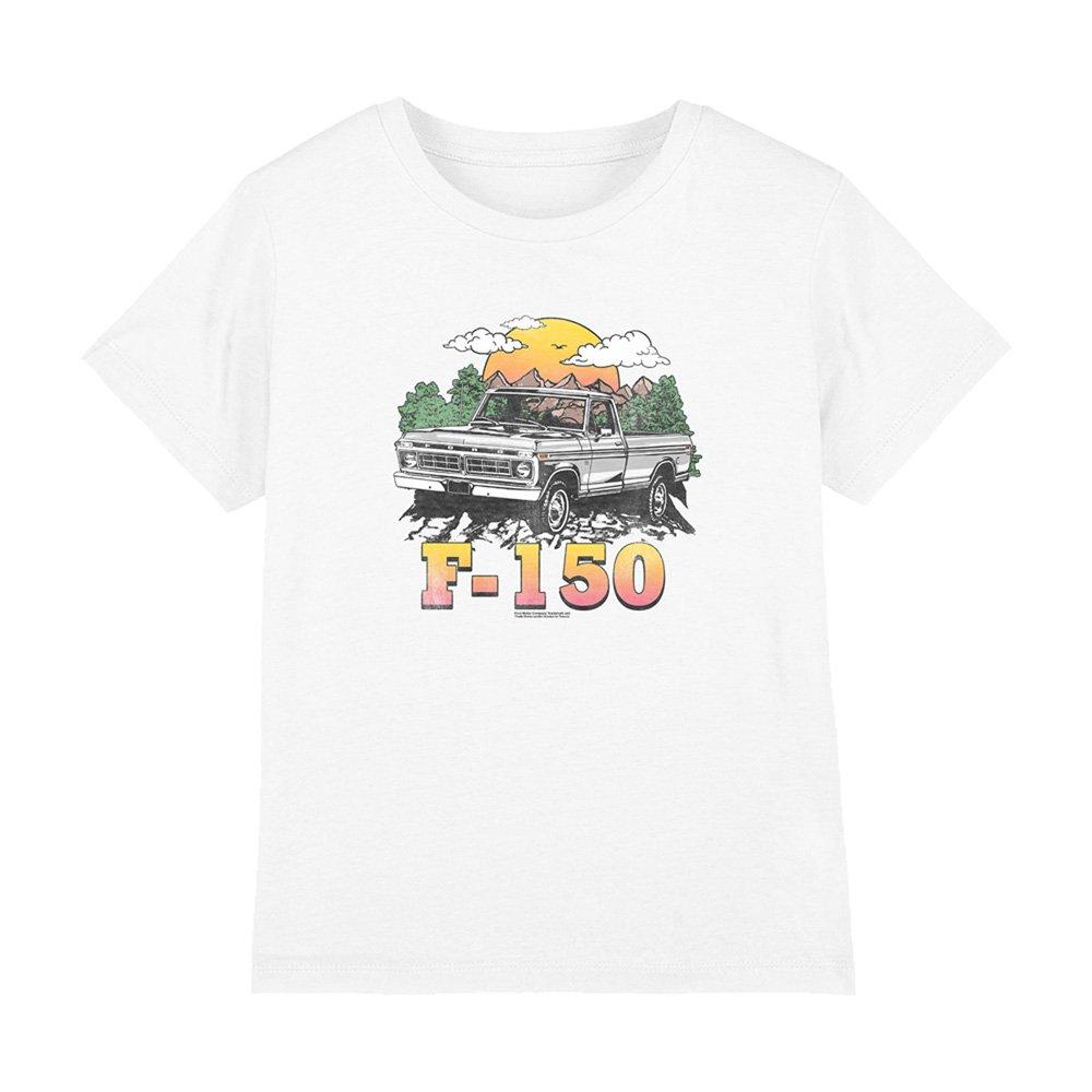 White - Ford - Ford Bronco F150 Mountain Ride Kids T-Shirt White - 1