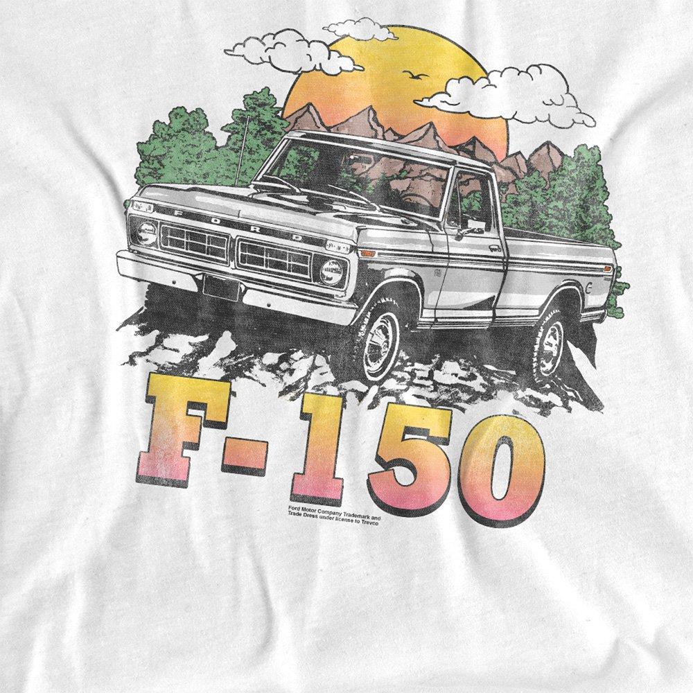 White - Ford - Ford Bronco F150 Mountain Ride Kids T-Shirt White - 2