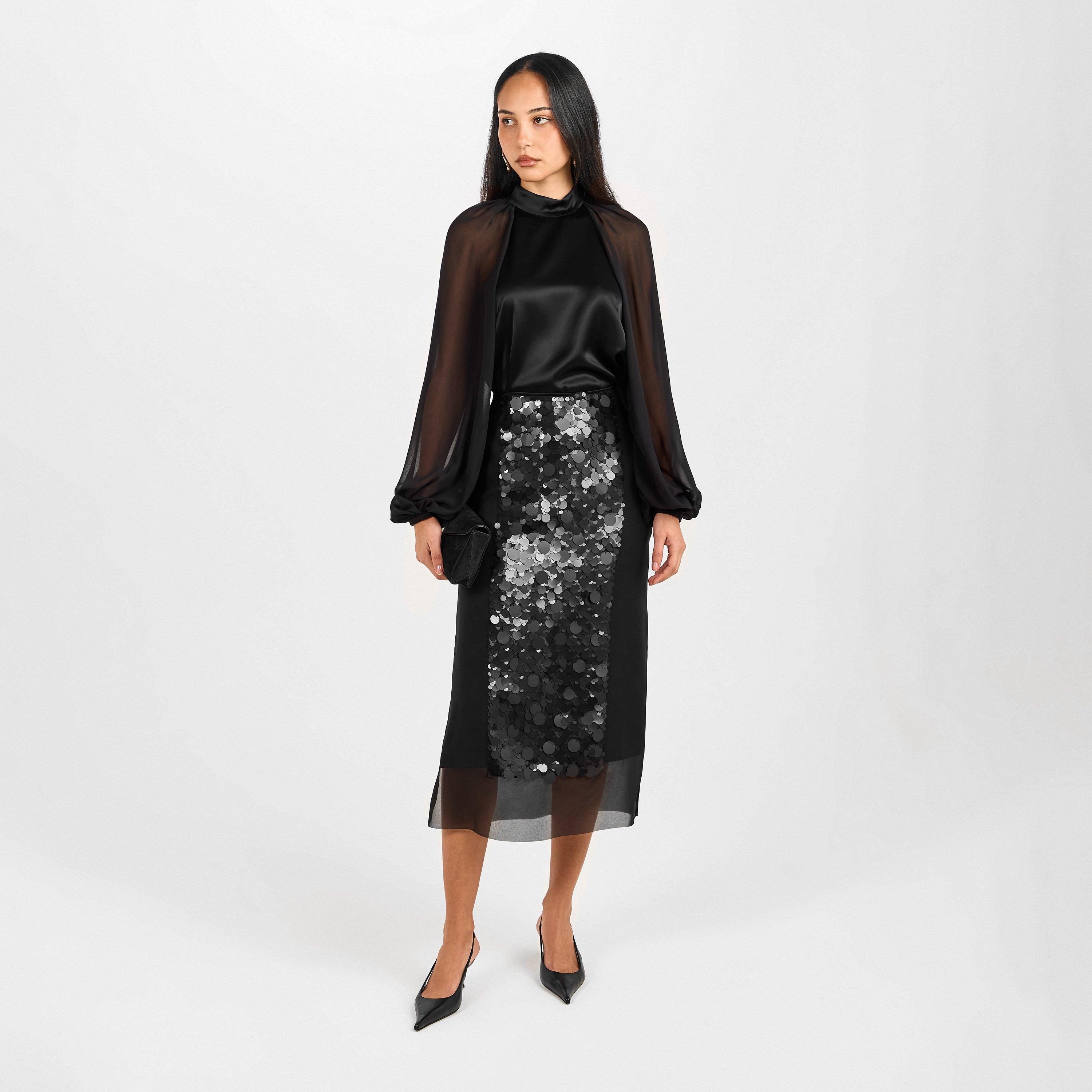 Black - Joseph - Joseph Cambo Skirt Ld61 - 6