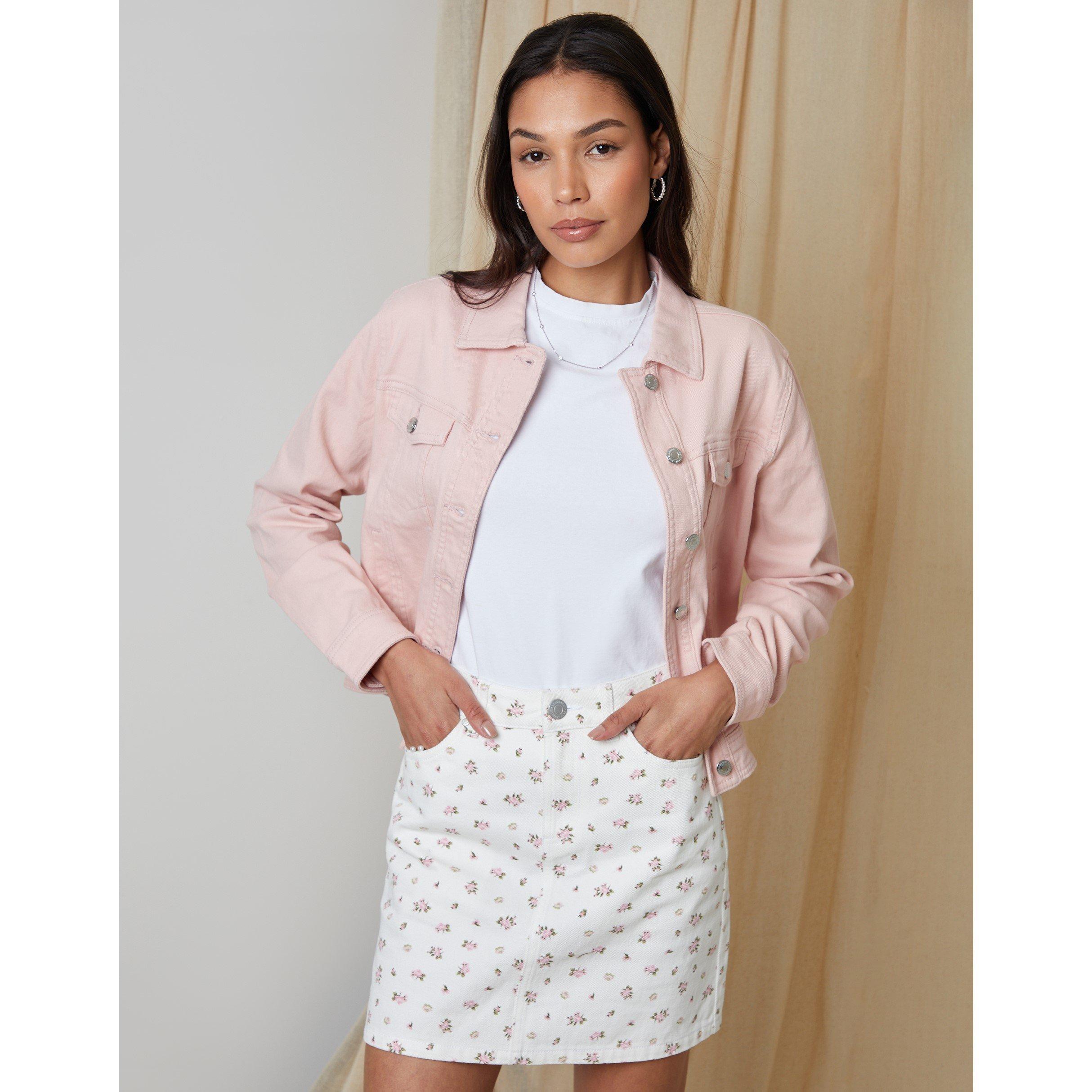 Bianco - Threadbare - TB Seoul Mini Denim Skirt - 2