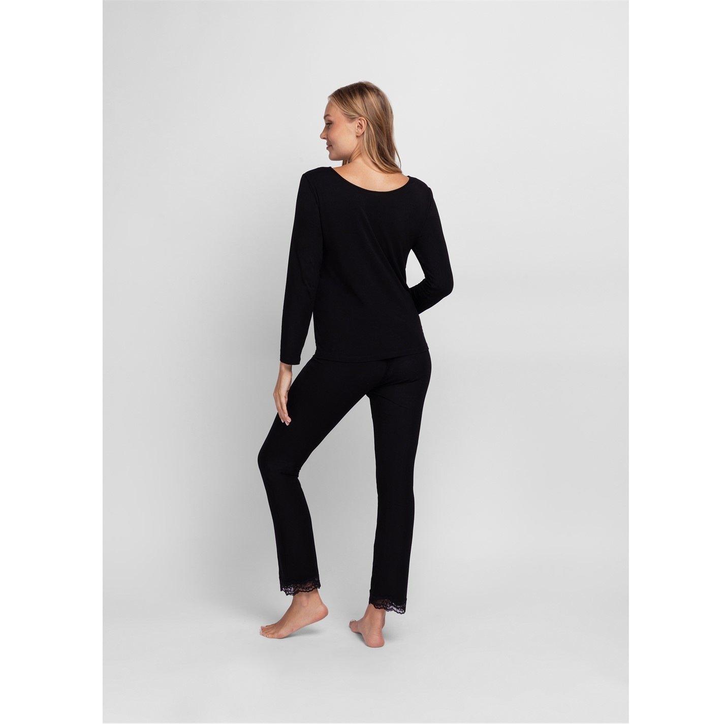 Black - Dorina - Origins Pyjama Set - 3