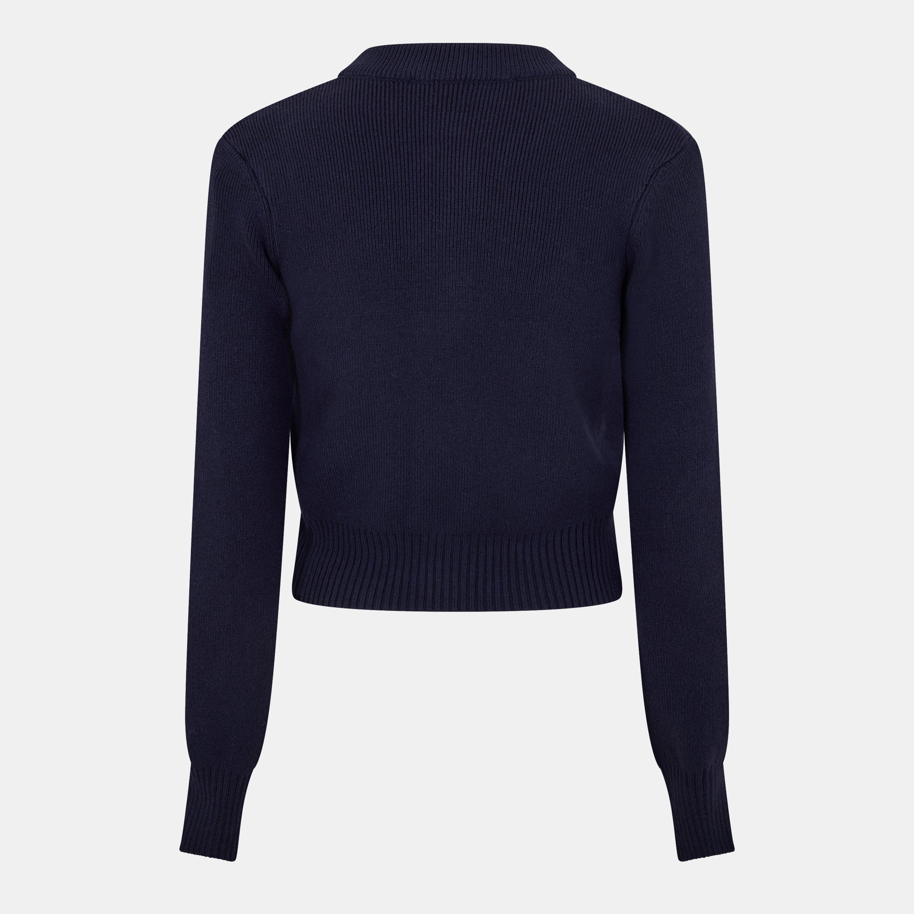  Navy Blue/4011 - AMI Paris - AMI Sailor Cardi Ld99 - 2