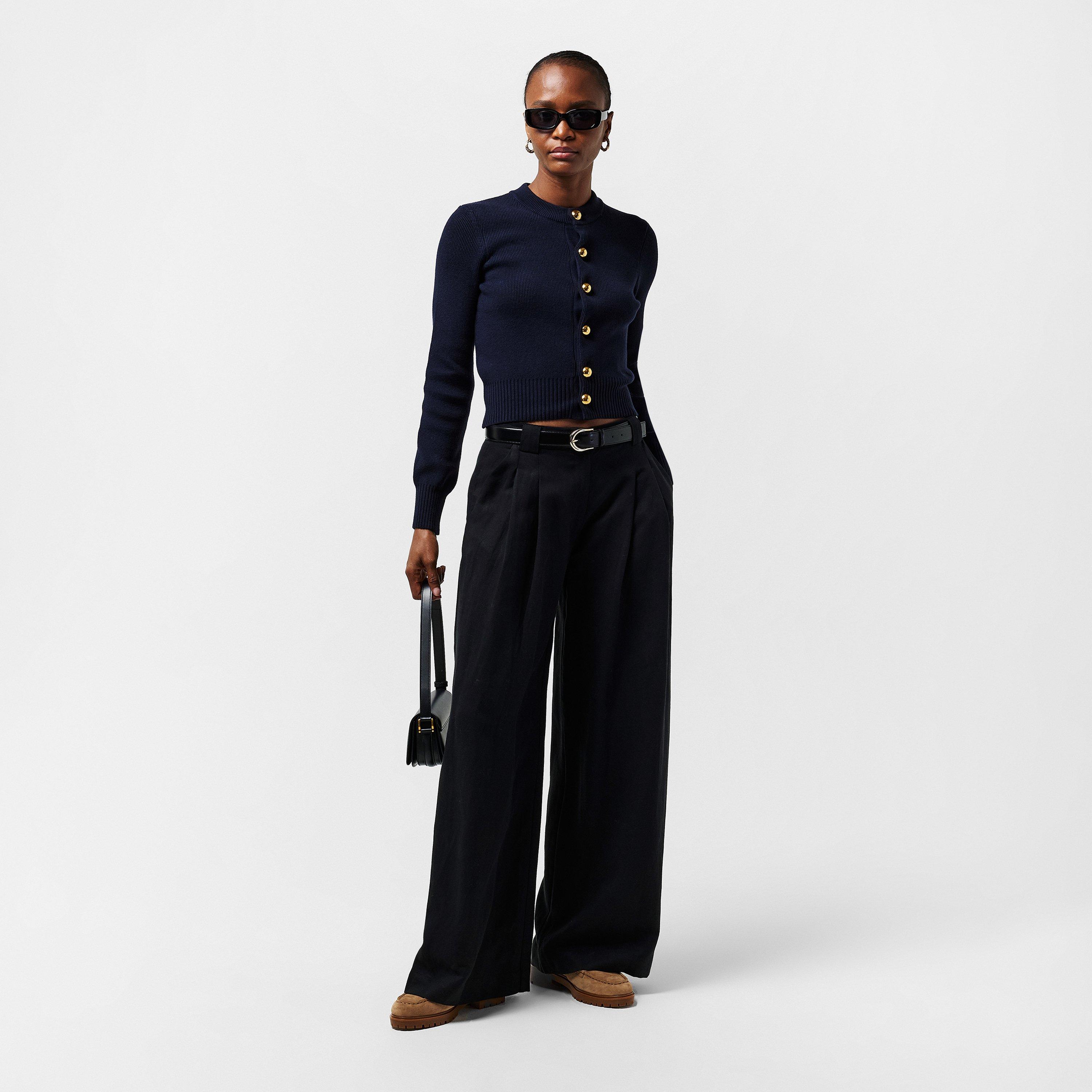  Navy Blue/4011 - AMI Paris - AMI Sailor Cardi Ld99 - 6