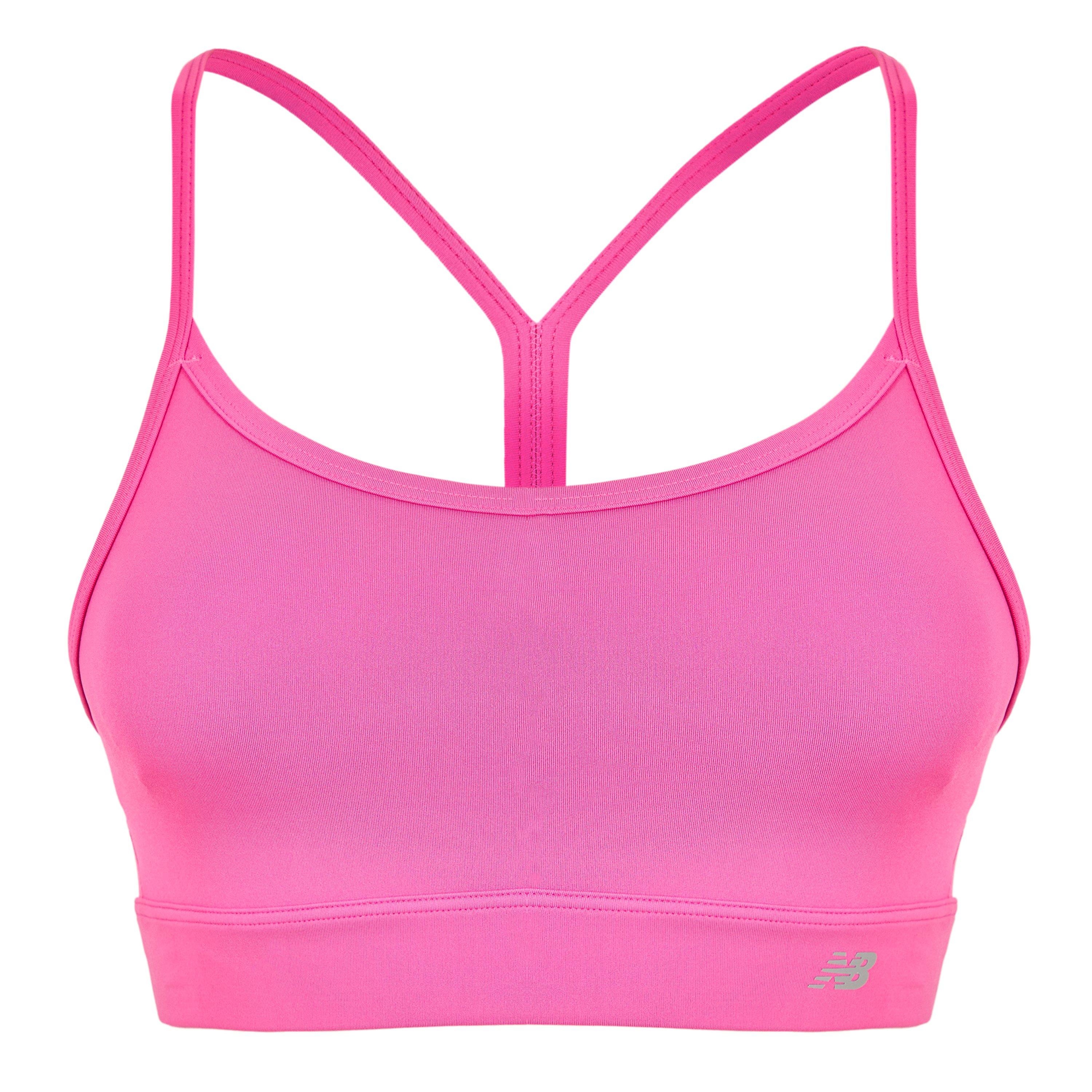 Roze - New Balance - Women's Non Wired Low Impact Sports Bra - 1