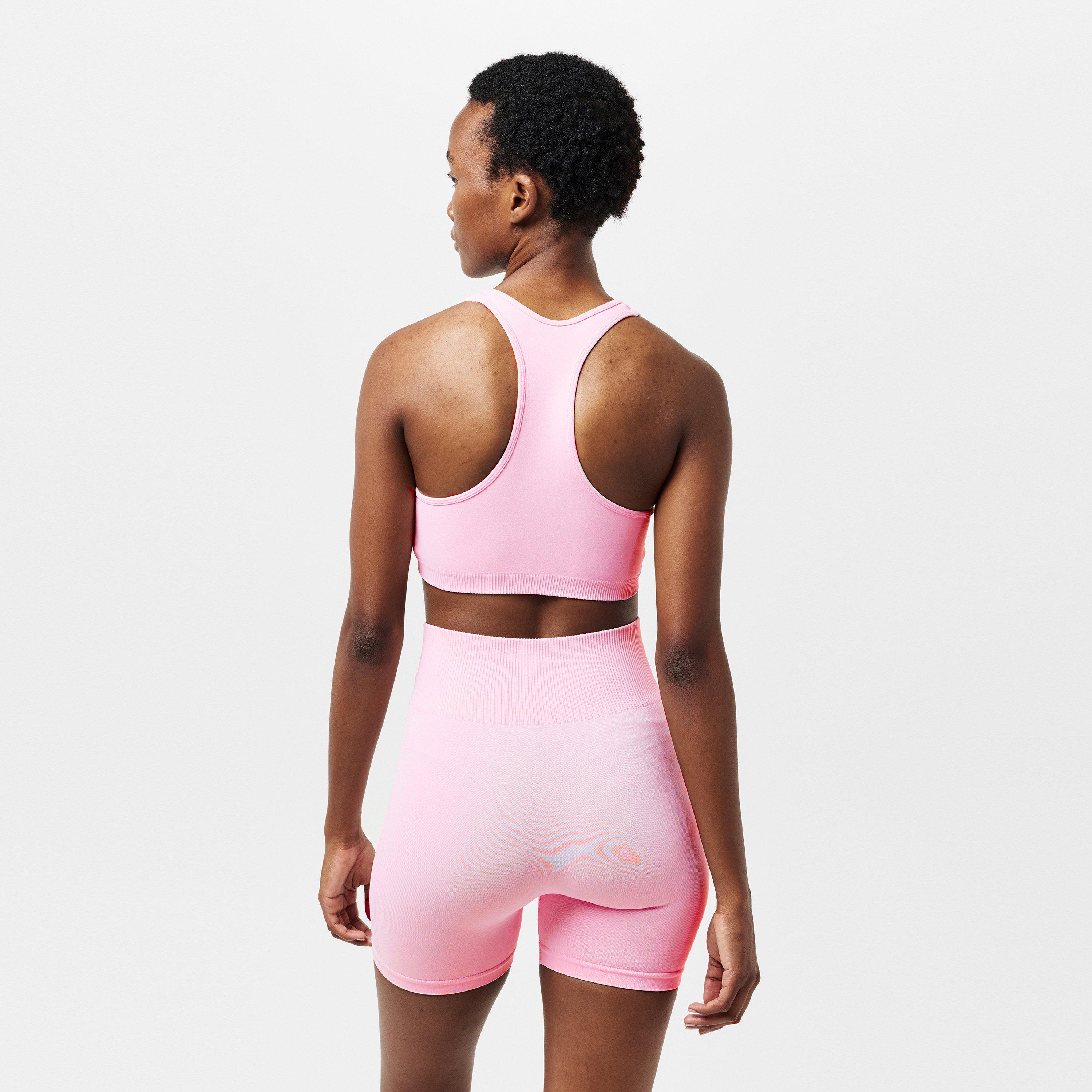 CHALK PINK - PE Nation - Women's Restore Medium Impact Sports Bra - 4