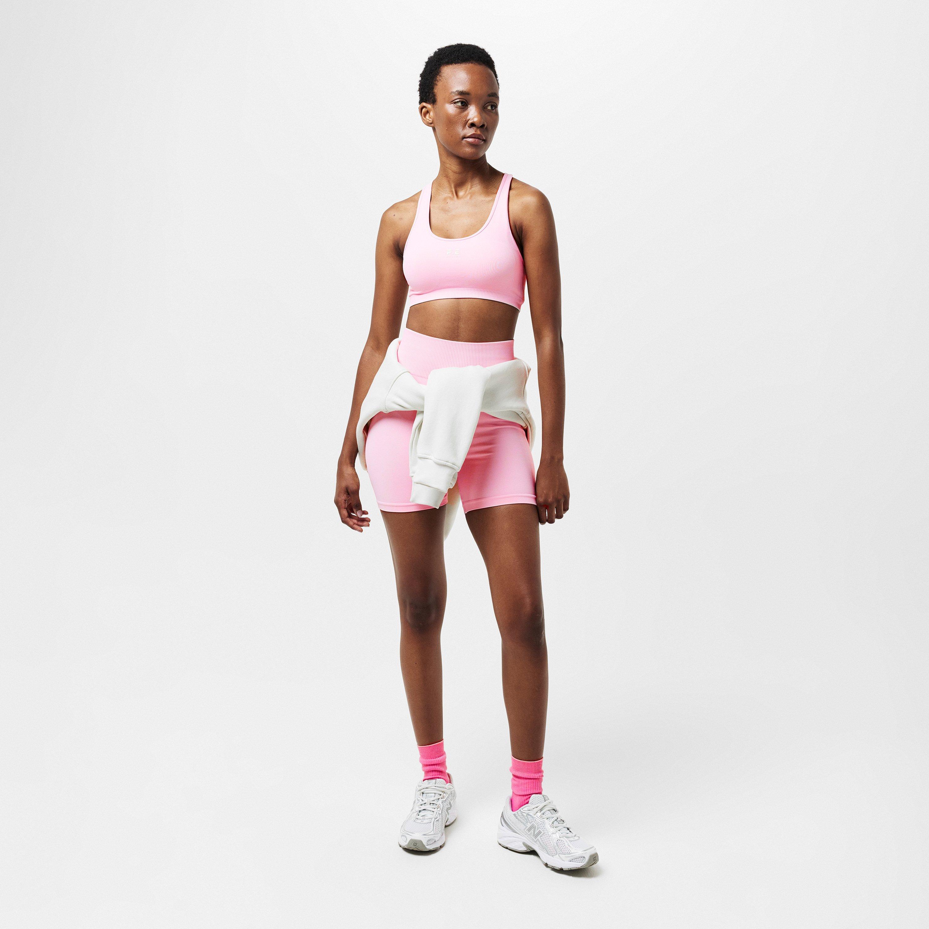 CHALK PINK - PE Nation - Women's Restore Medium Impact Sports Bra - 6