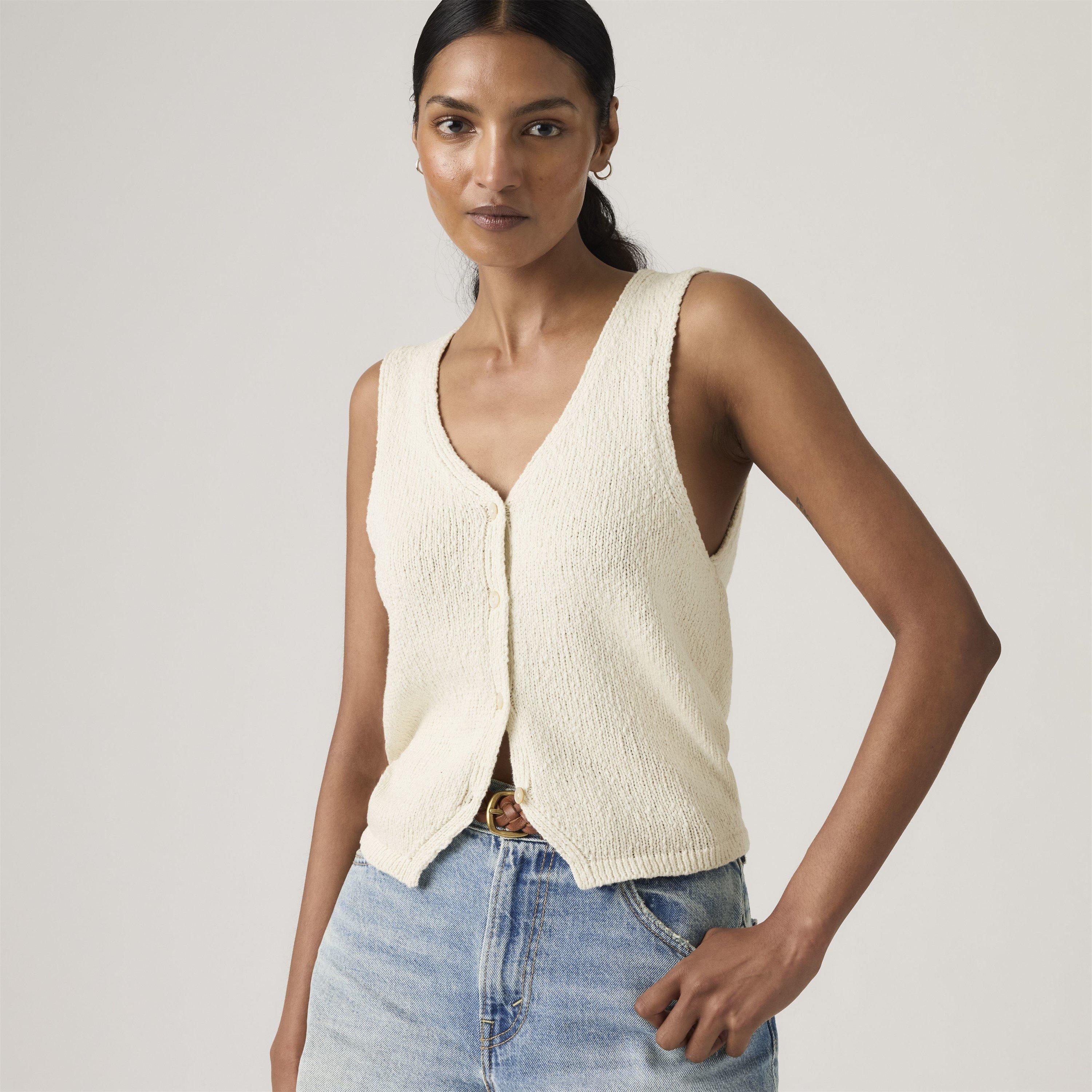 Tofu - Levis - Women's Knitted Sweater Vest - 6