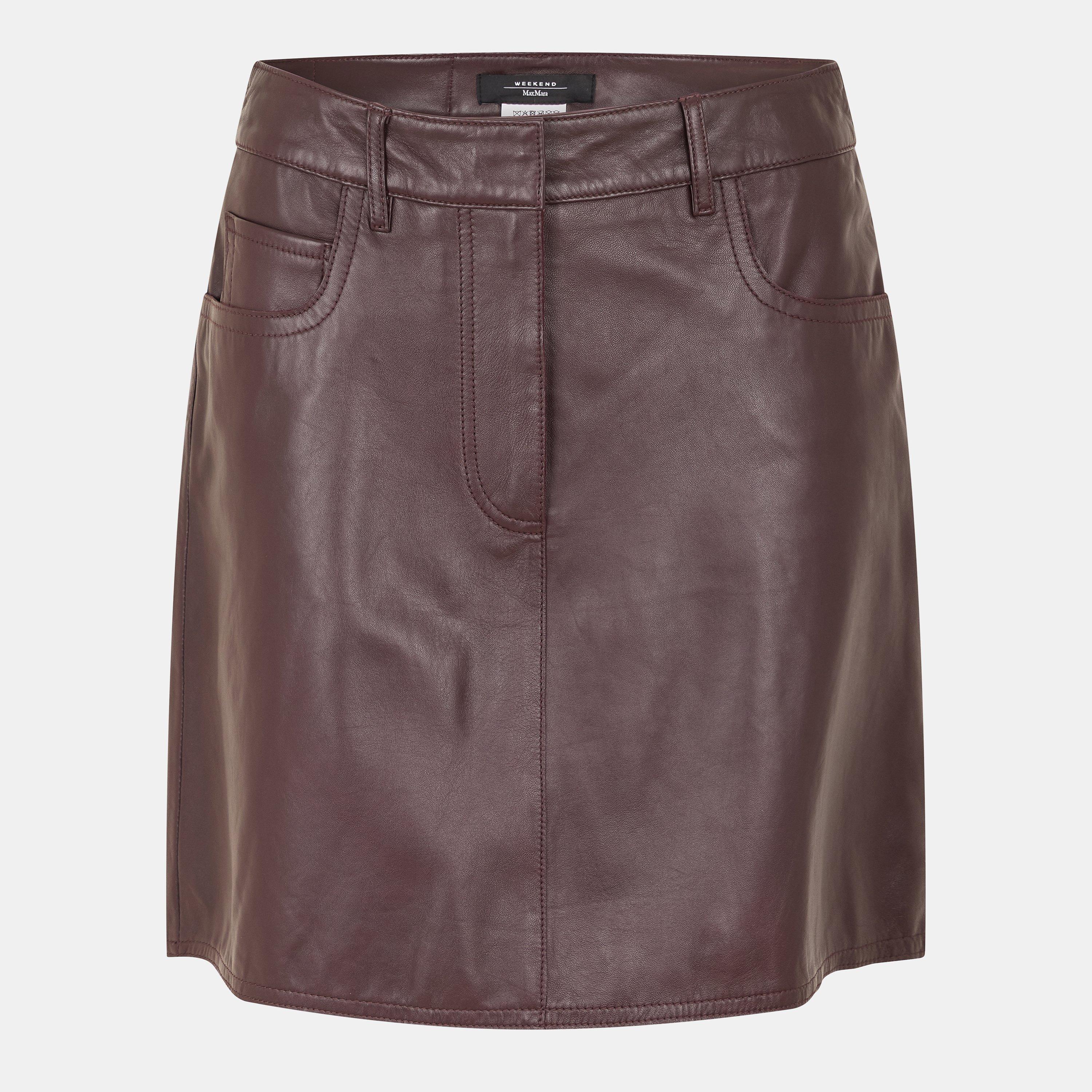 Bordeaux 002 - Weekend Max Mara - Women's Doncia Mini Skirt - 1