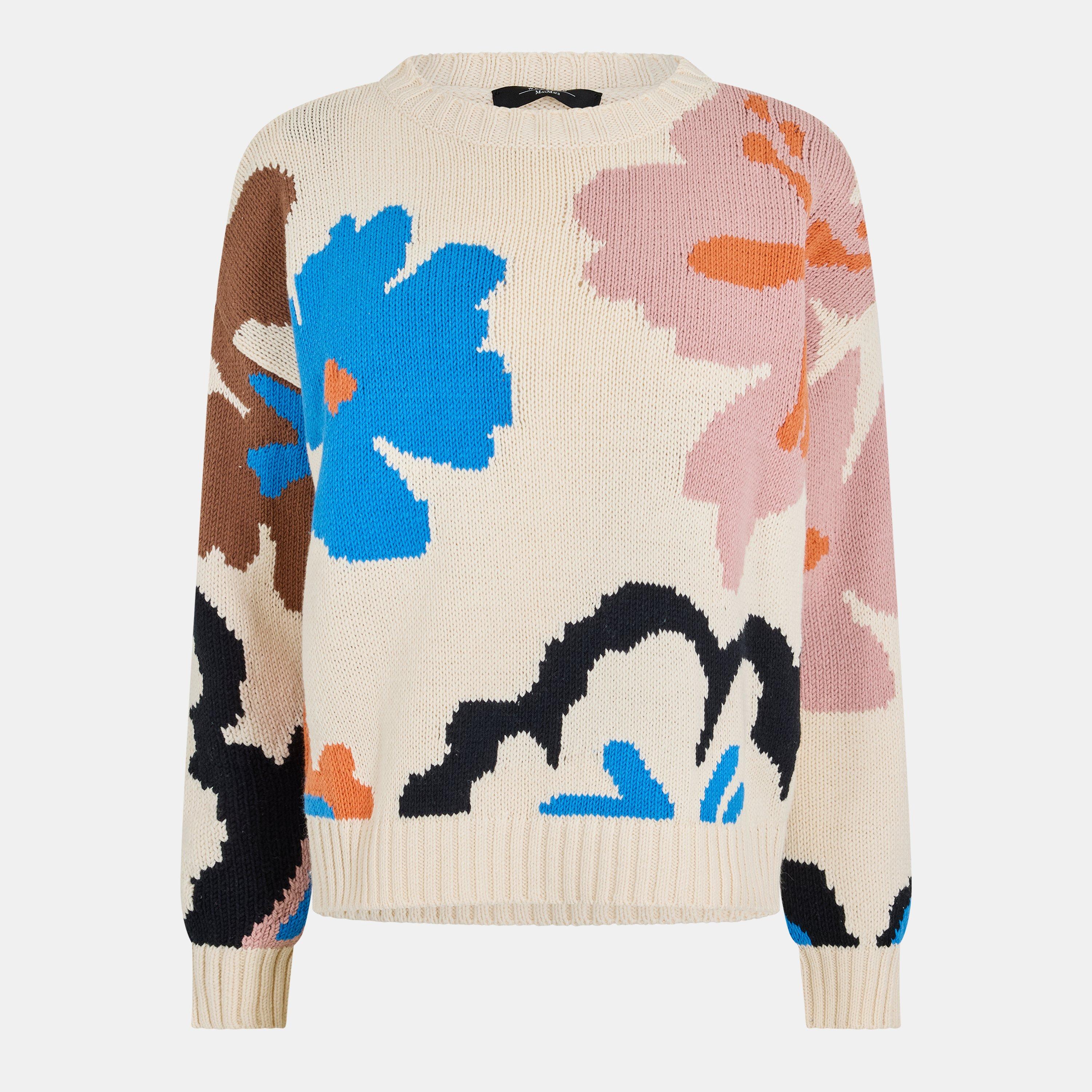Multicolour 002 - Weekend Max Mara - Women's Celebre Crew Neck Jumper - 1