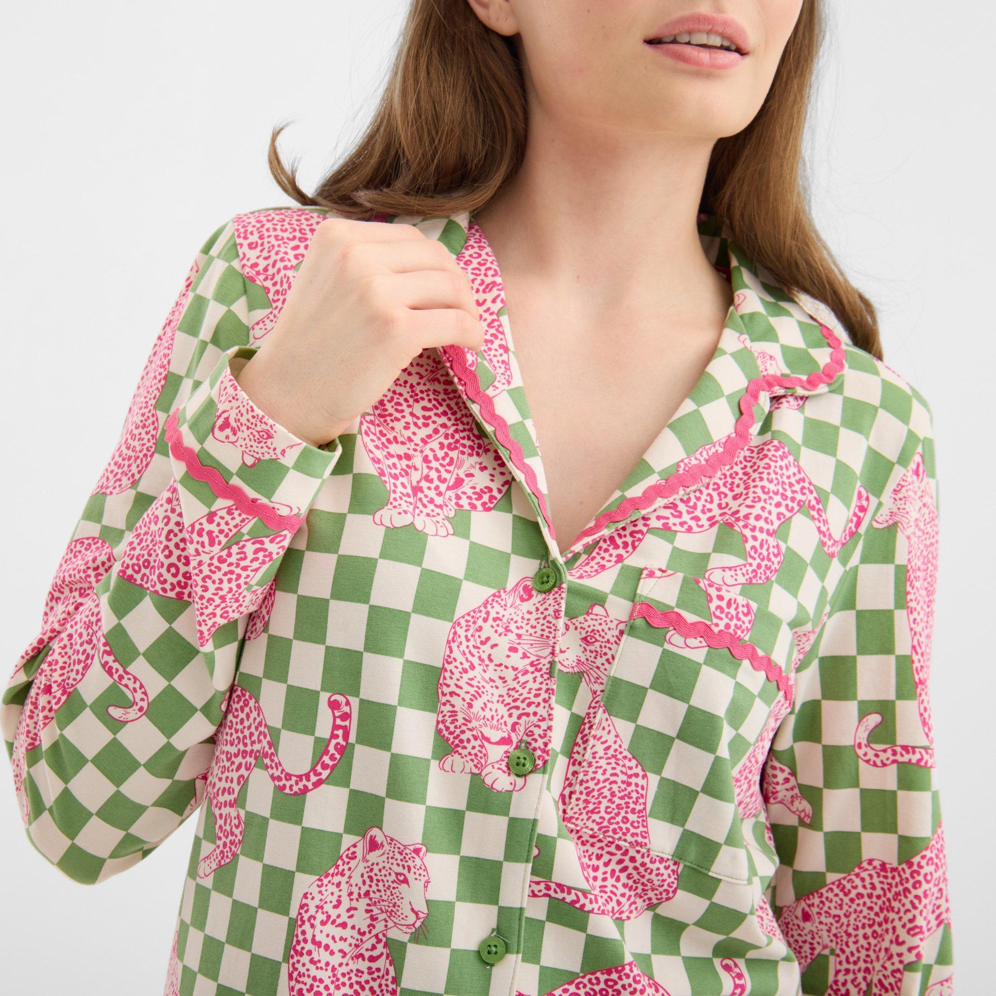 Leopard Check - Chelsea Peers - ChelsP Cotton BU Set Ld62 - 5