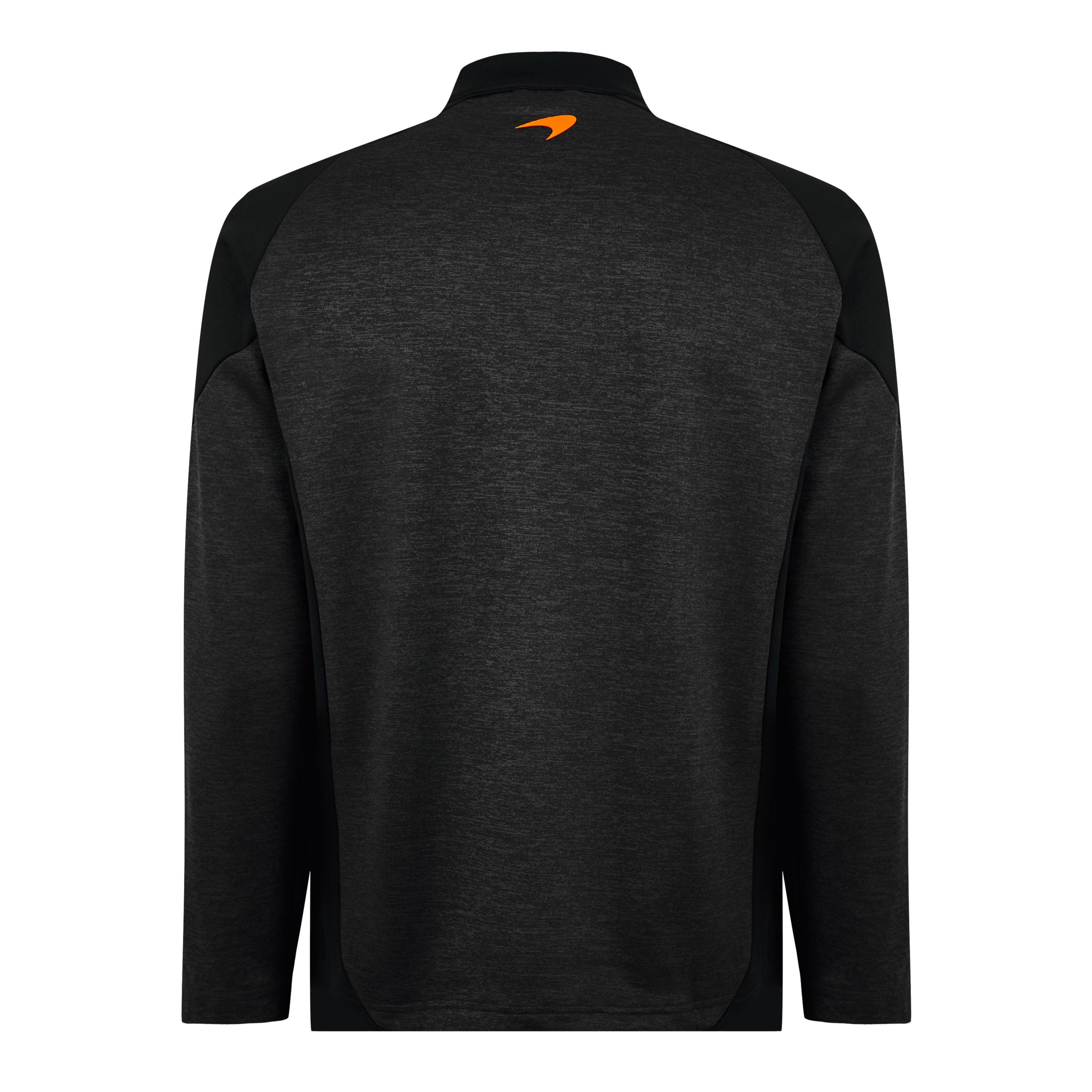 Black Marl - Castore - Mclaren Quarter Zip Jacket Mens - 2