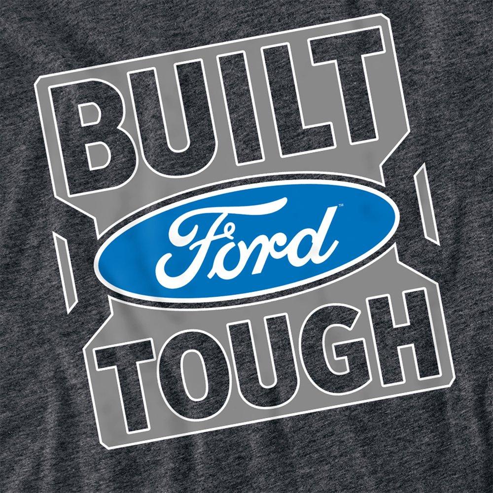 Charcoal - Ford - Ford Trucks Built Ford Tough T-Shirt Charcoal - 2