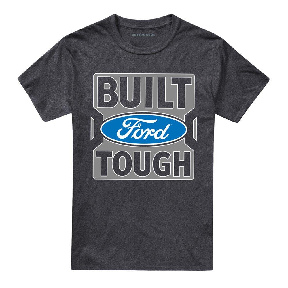 Charcoal - Ford - Ford Trucks Built Ford Tough T-Shirt Charcoal - 4