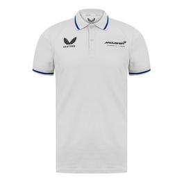 Castore McLaren Team Lifestyle Polo Top Mens