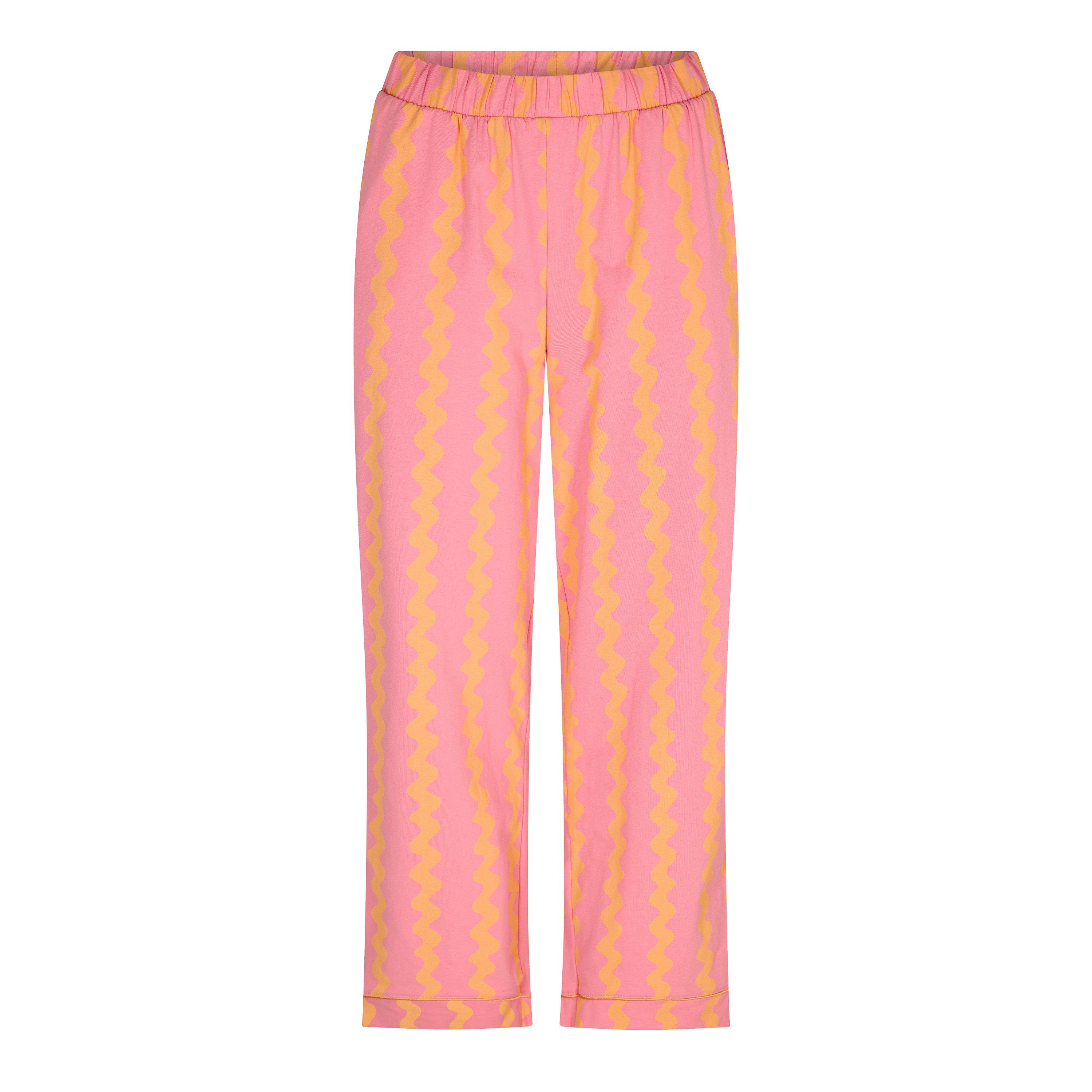 Wiggle Stripe - Chelsea Peers - Women's Cotton Long Sleeve Pyjama Set - 4