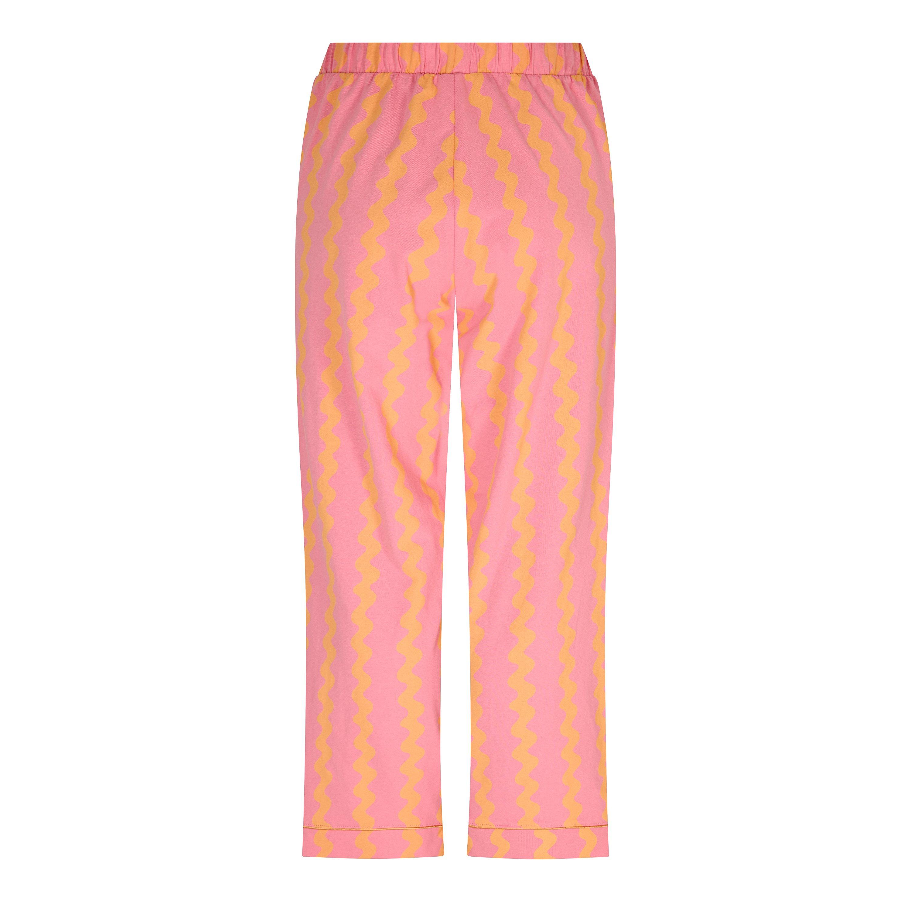 Wiggle Stripe - Chelsea Peers - Women's Cotton Long Sleeve Pyjama Set - 5