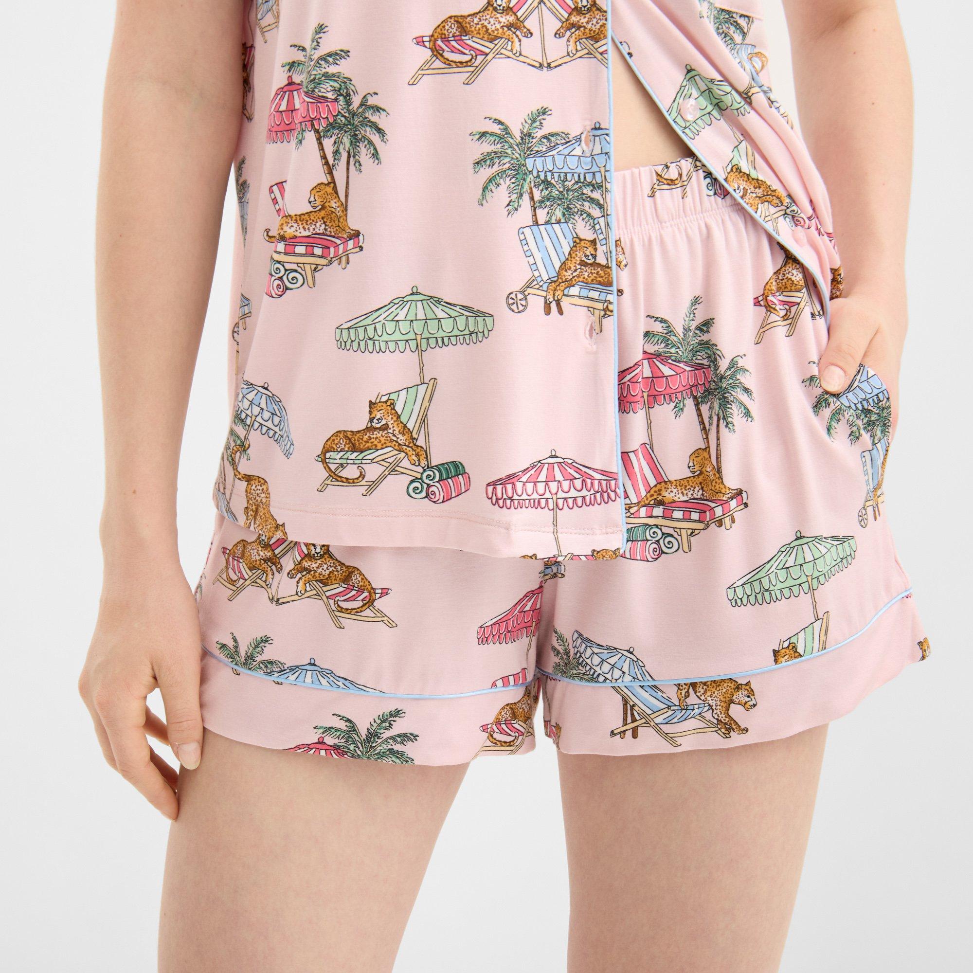 Leopards Lounge - Chelsea Peers - ChelsP Modal S PJSet Ld62 - 4