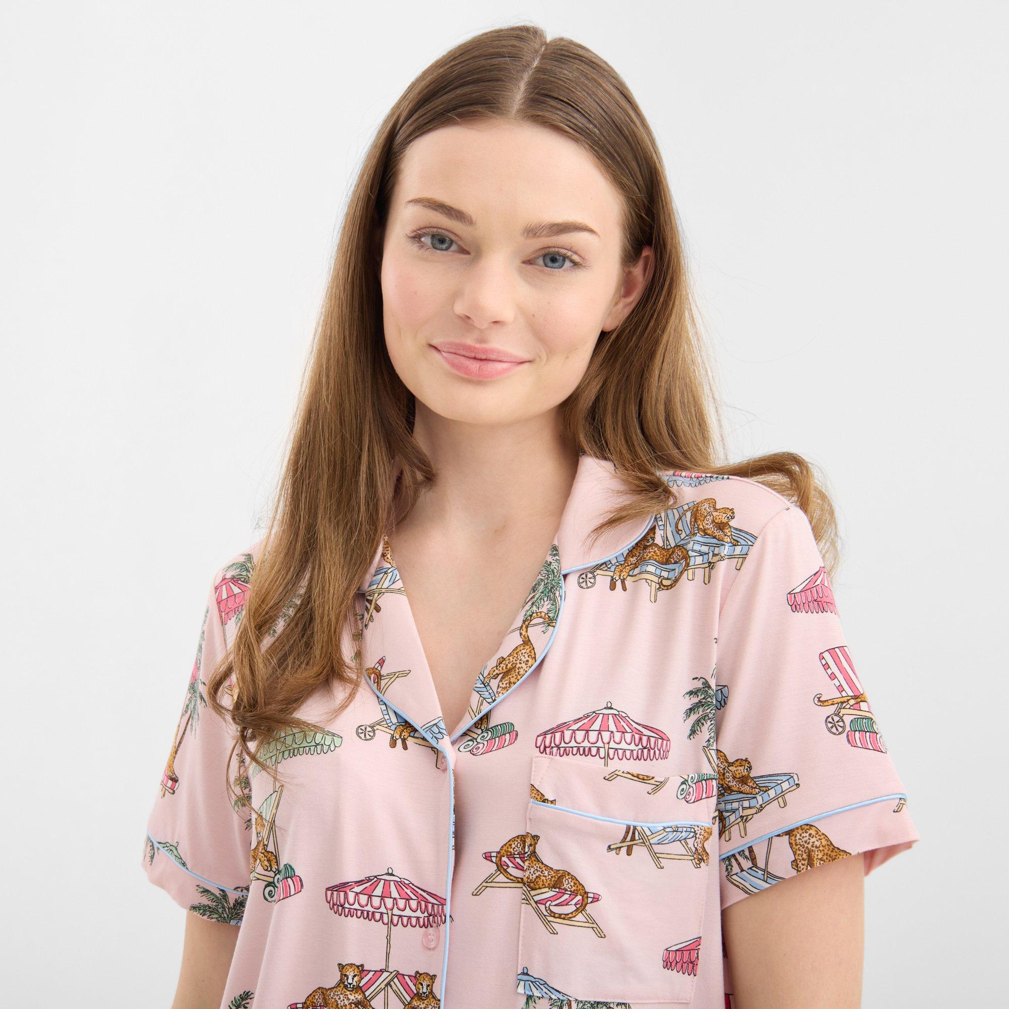 Leopards Lounge - Chelsea Peers - ChelsP Modal S PJSet Ld62 - 5