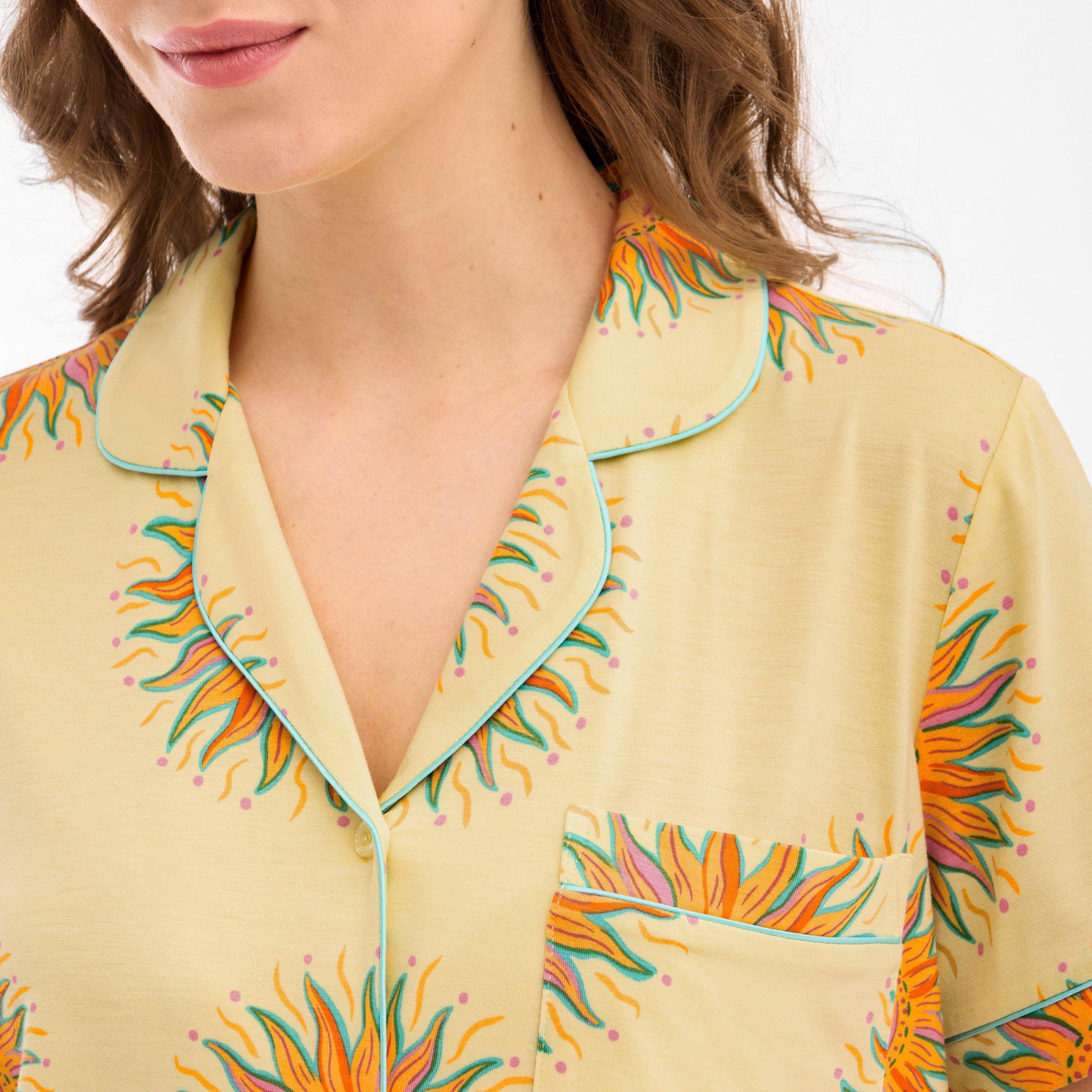 Siesta Sun - Chelsea Peers - Women's Short Sleeve Pyjama Set - 4
