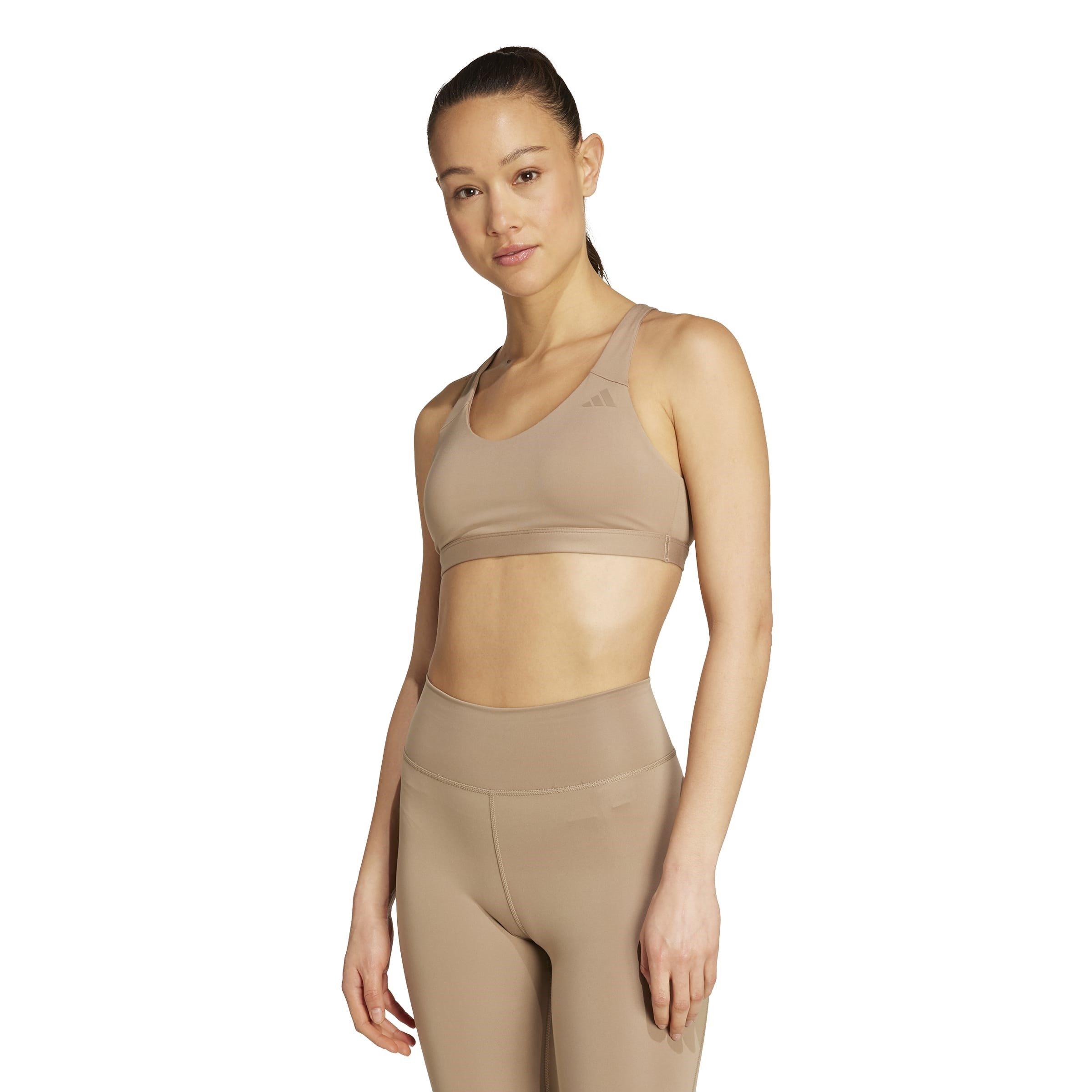 Chalky Brown - adidas - AllMe Ess Bra Ld10 - 3