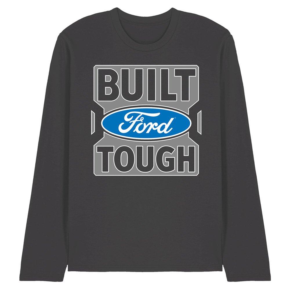Charcoal - Ford - Ford Trucks Built Ford Tough Long Sleeve T-Shirt - 1