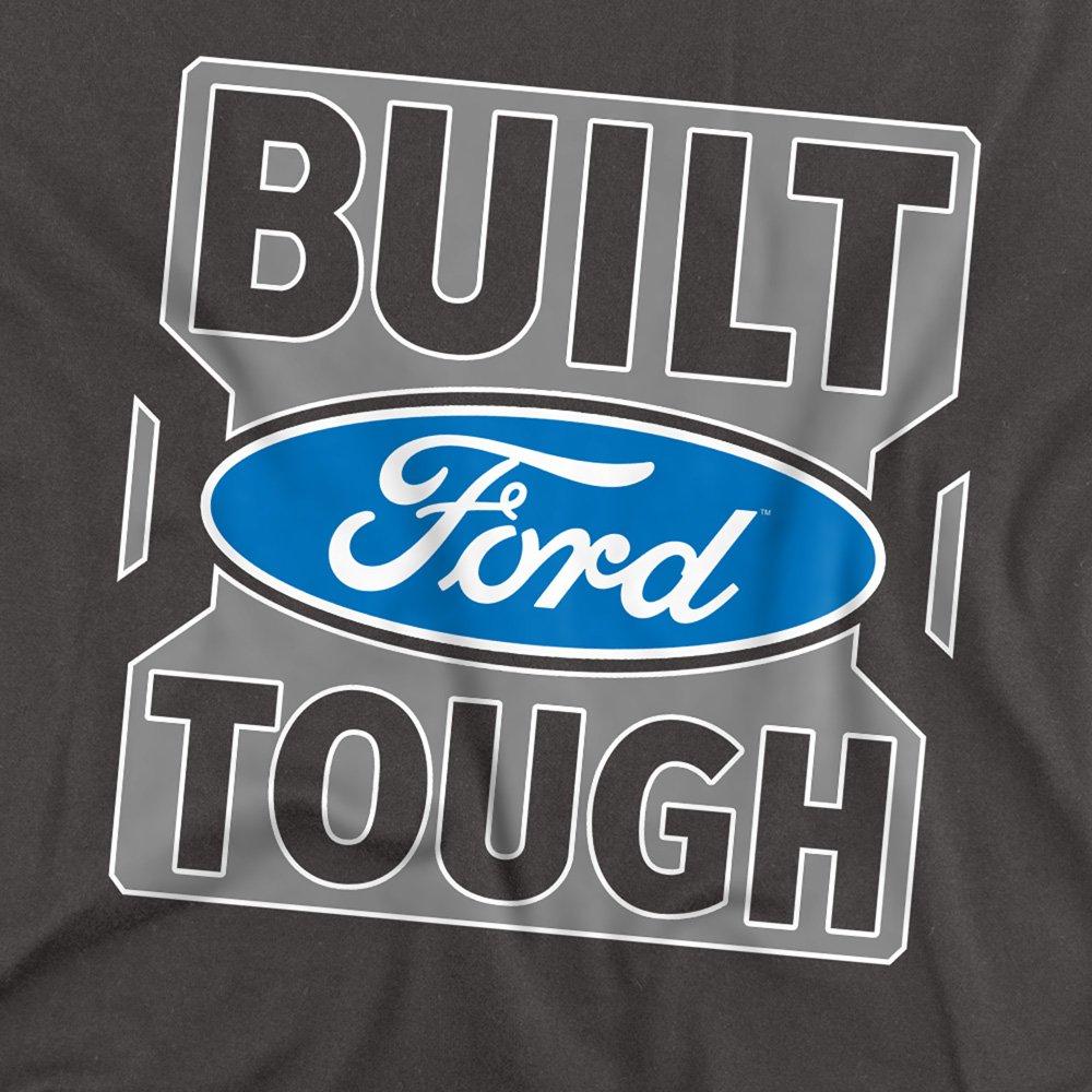 Charcoal - Ford - Ford Trucks Built Ford Tough Long Sleeve T-Shirt - 2