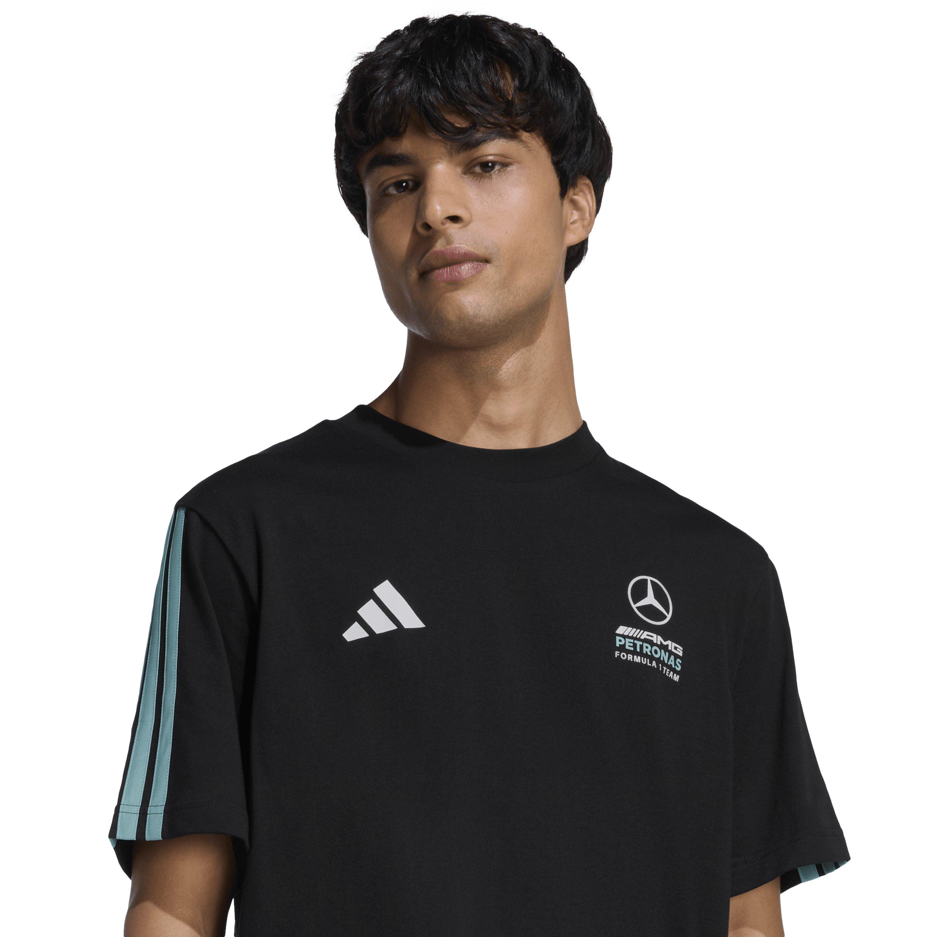 Schwarz/Mint Rush - adidas - Adidas Mer DNA Tee Sn10 - 4