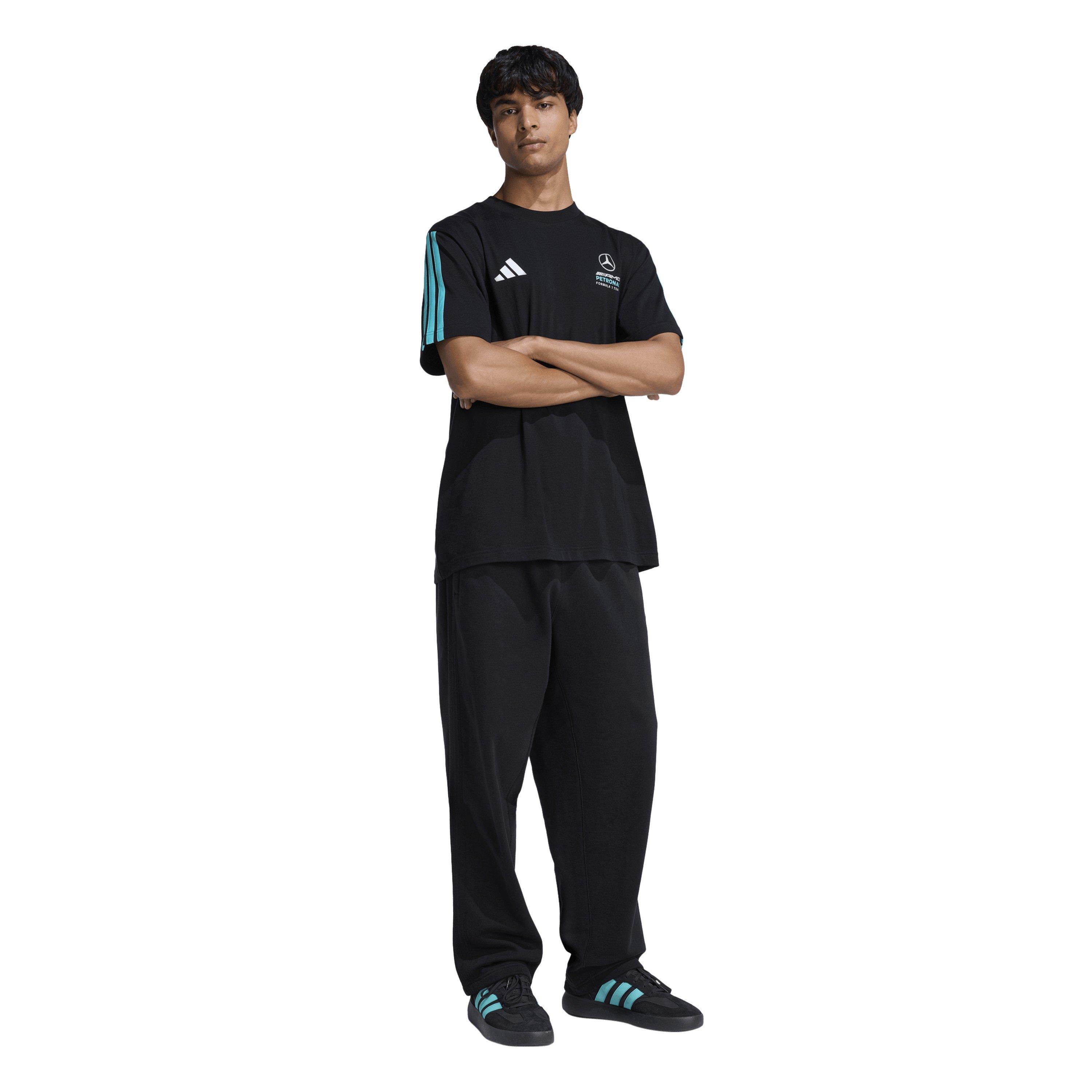 Schwarz/Mint Rush - adidas - Adidas Mer DNA Tee Sn10 - 6
