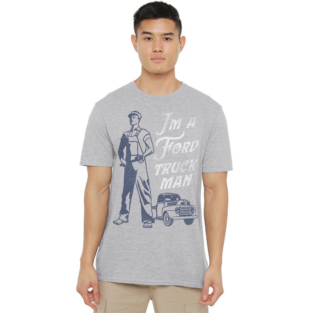 Light Grey - Ford - Ford Truck Man Classic T-Shirt Athletic Heather - 1
