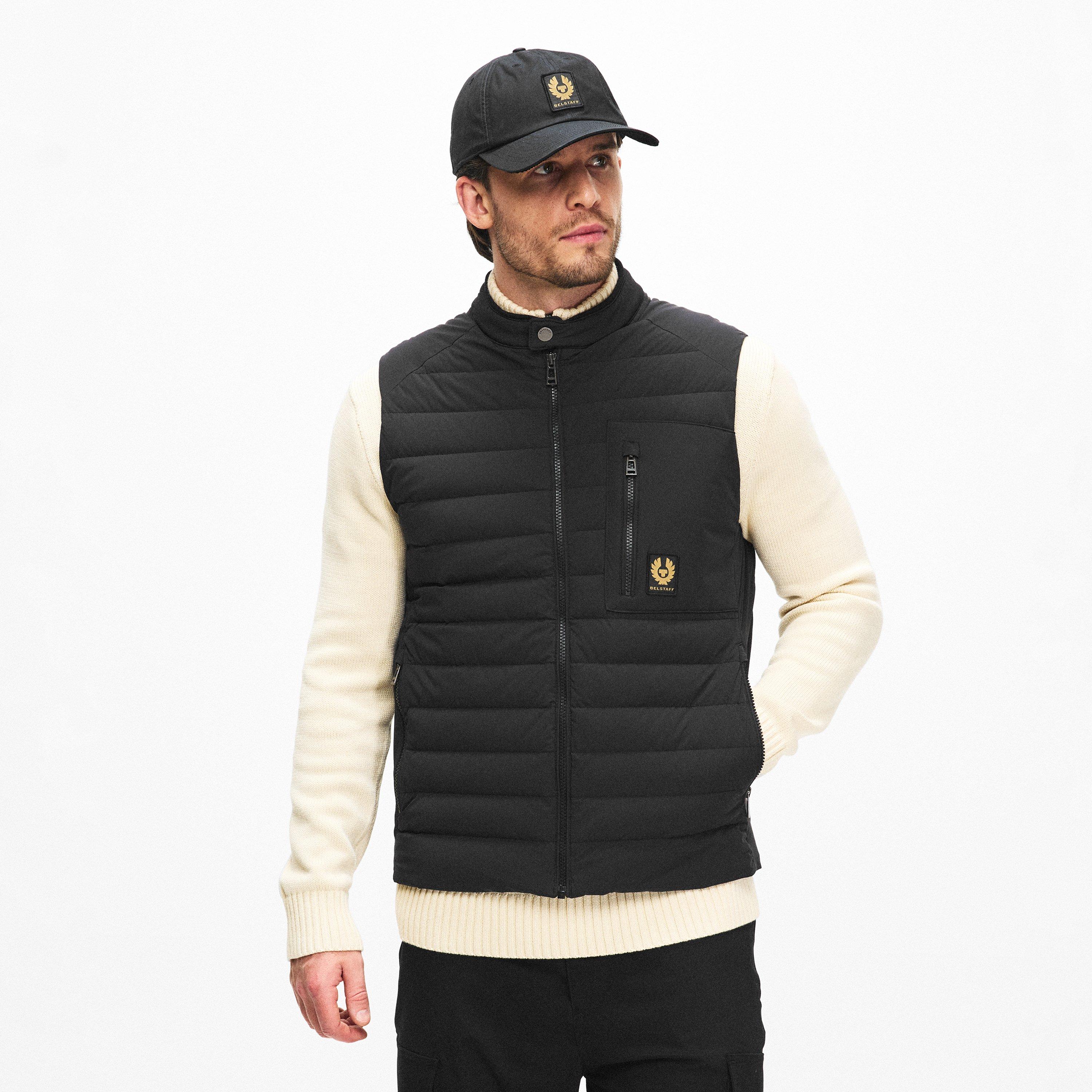 Black - Belstaff - Men's Chassis Gil Gilet - 3