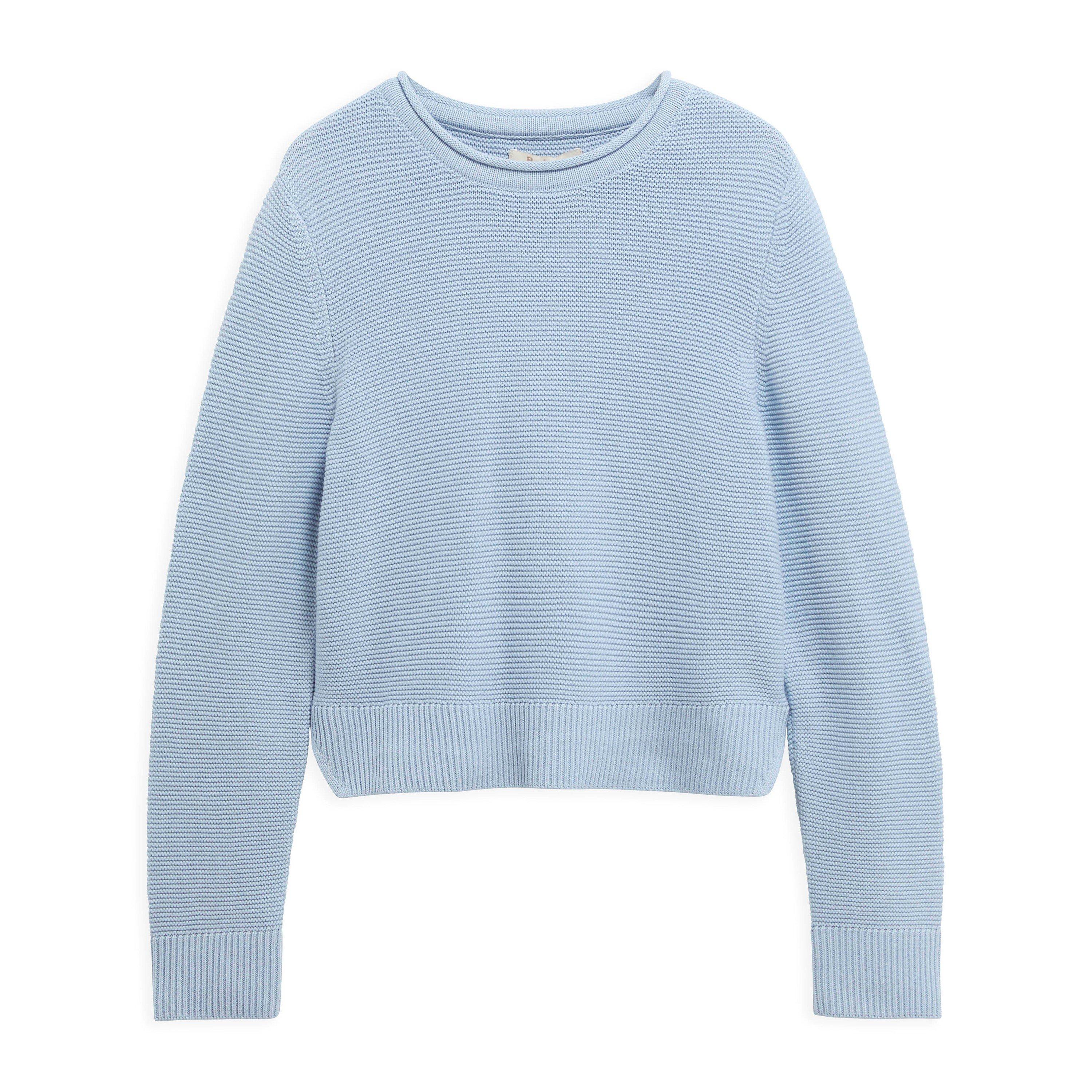 Celestial Blue - Barbour - Women's Crew Neck Jumper - 1