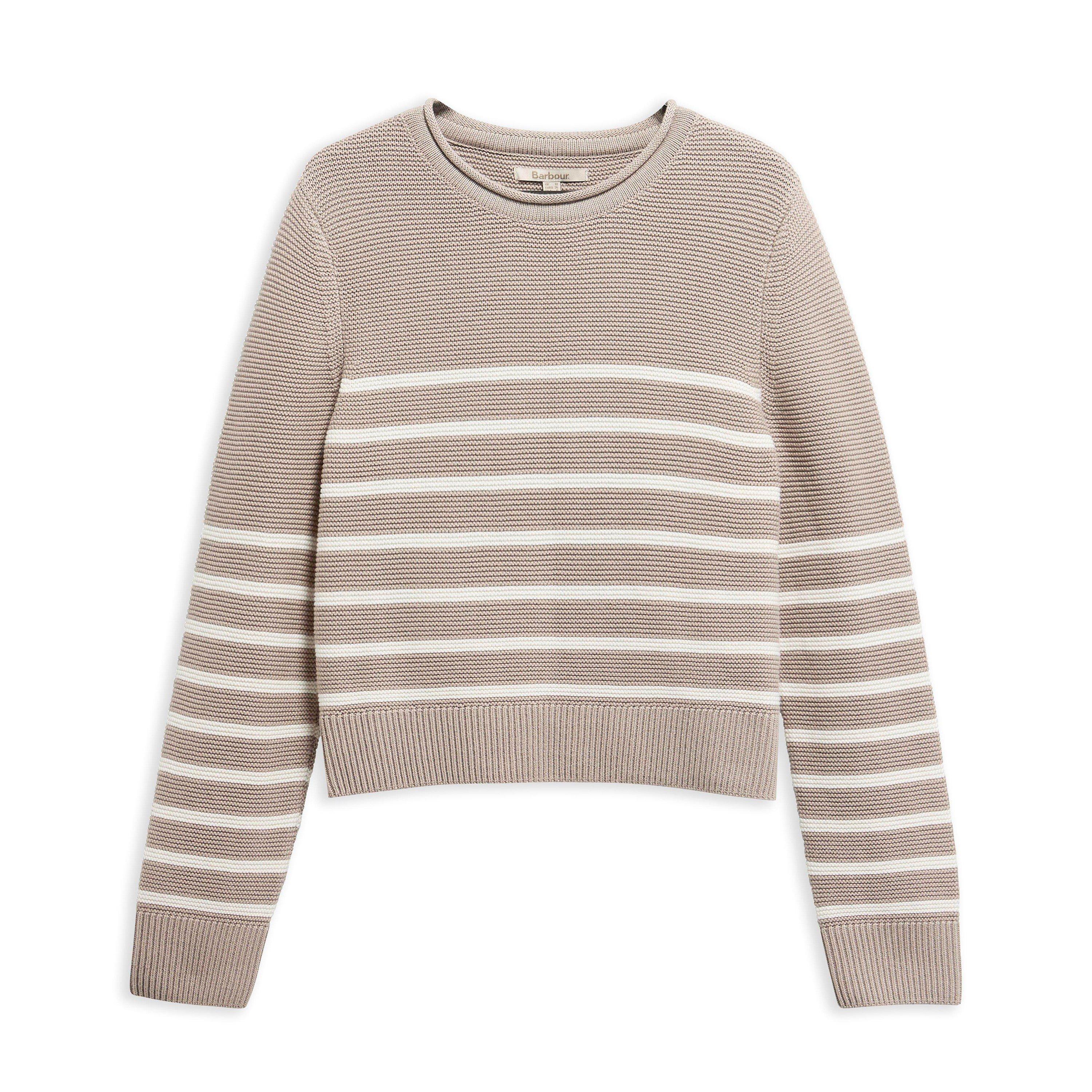Light Sand Stp - Barbour - Women's Crew Neck Jumper - 1