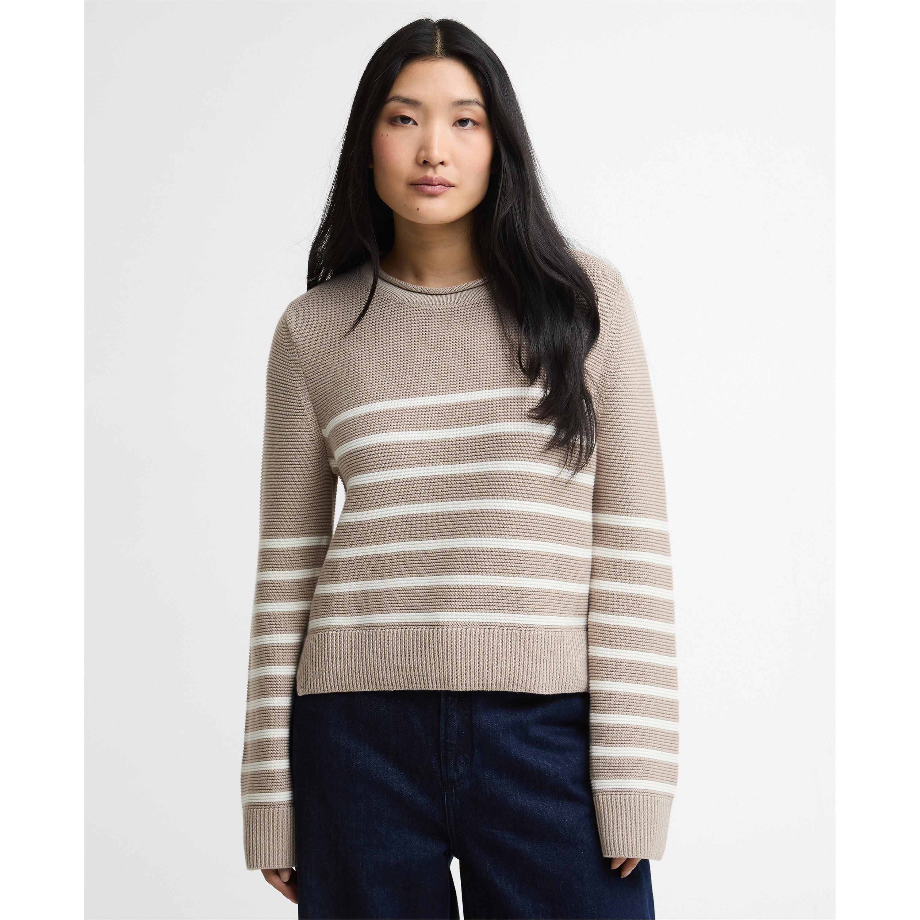Light Sand Stp - Barbour - Women's Crew Neck Jumper - 2