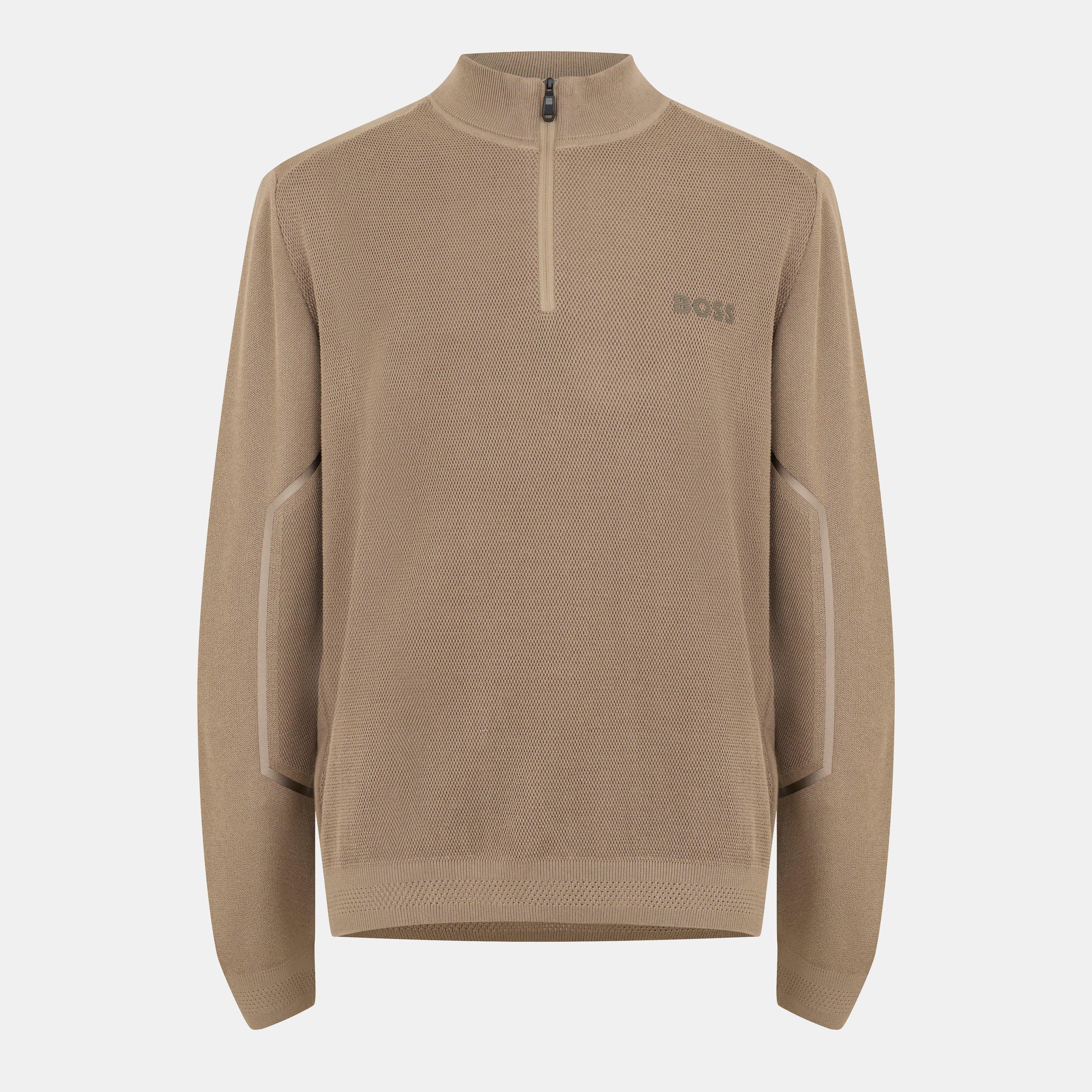 Boss Men's Zip-Neck Sweater, Stylish Design