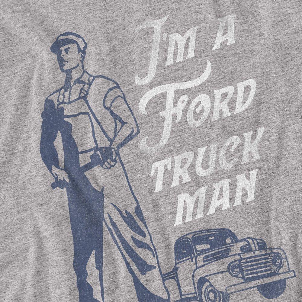 Light Grey - Ford - Ford Truck Man Classic Long Sleeve T-Shirt Athlet - 2