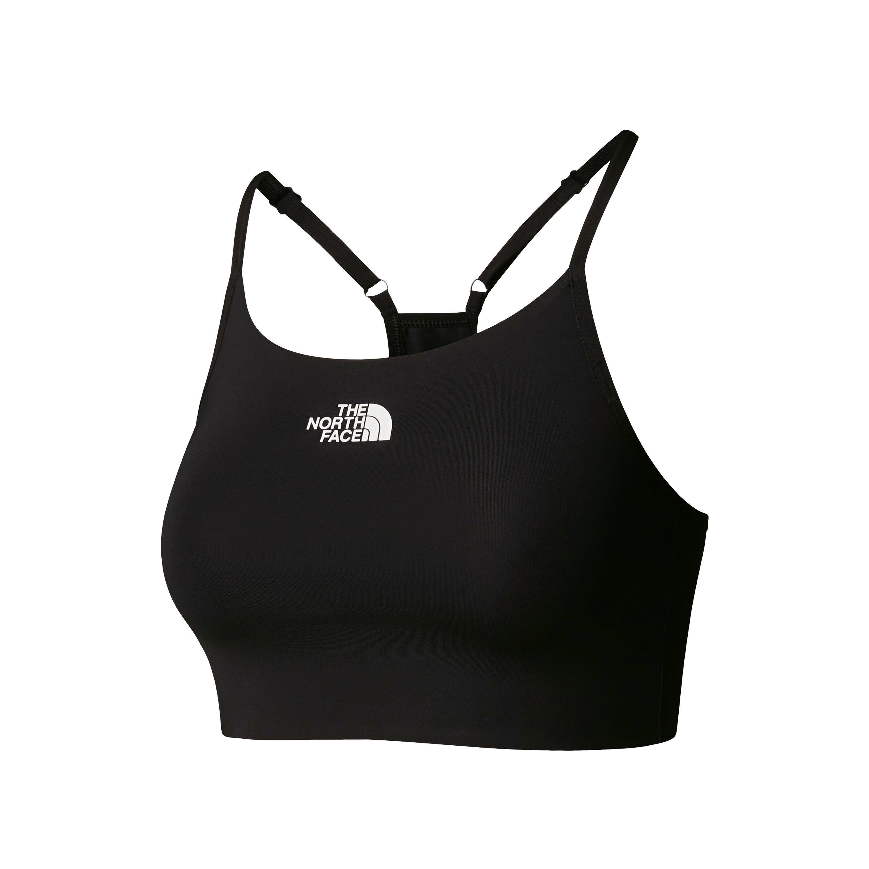 The North Face Women's Flex Outdoor Non Wired Medium Impact Sports Bra - Black - 8 (XS)
