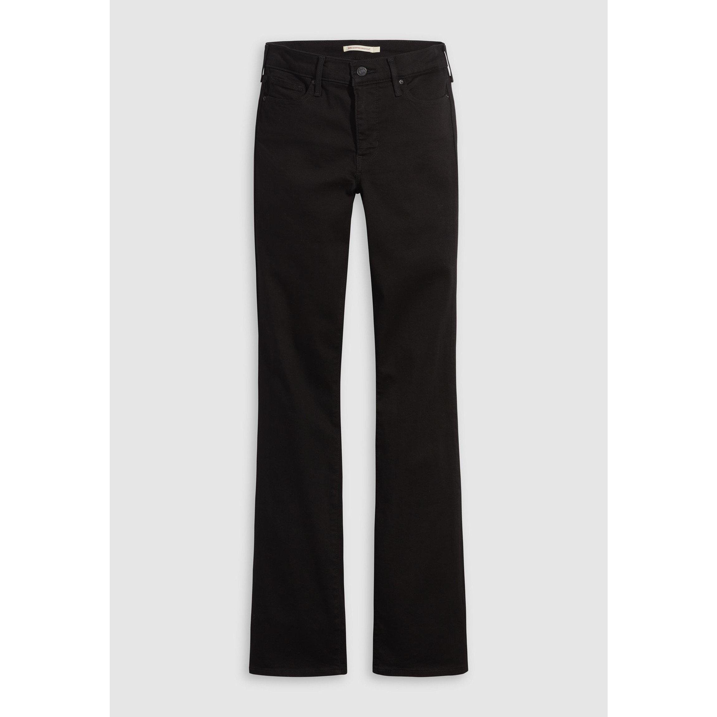 Levis Women's Shaping Boot Bootcut Jeans Soft Black - 32 L30