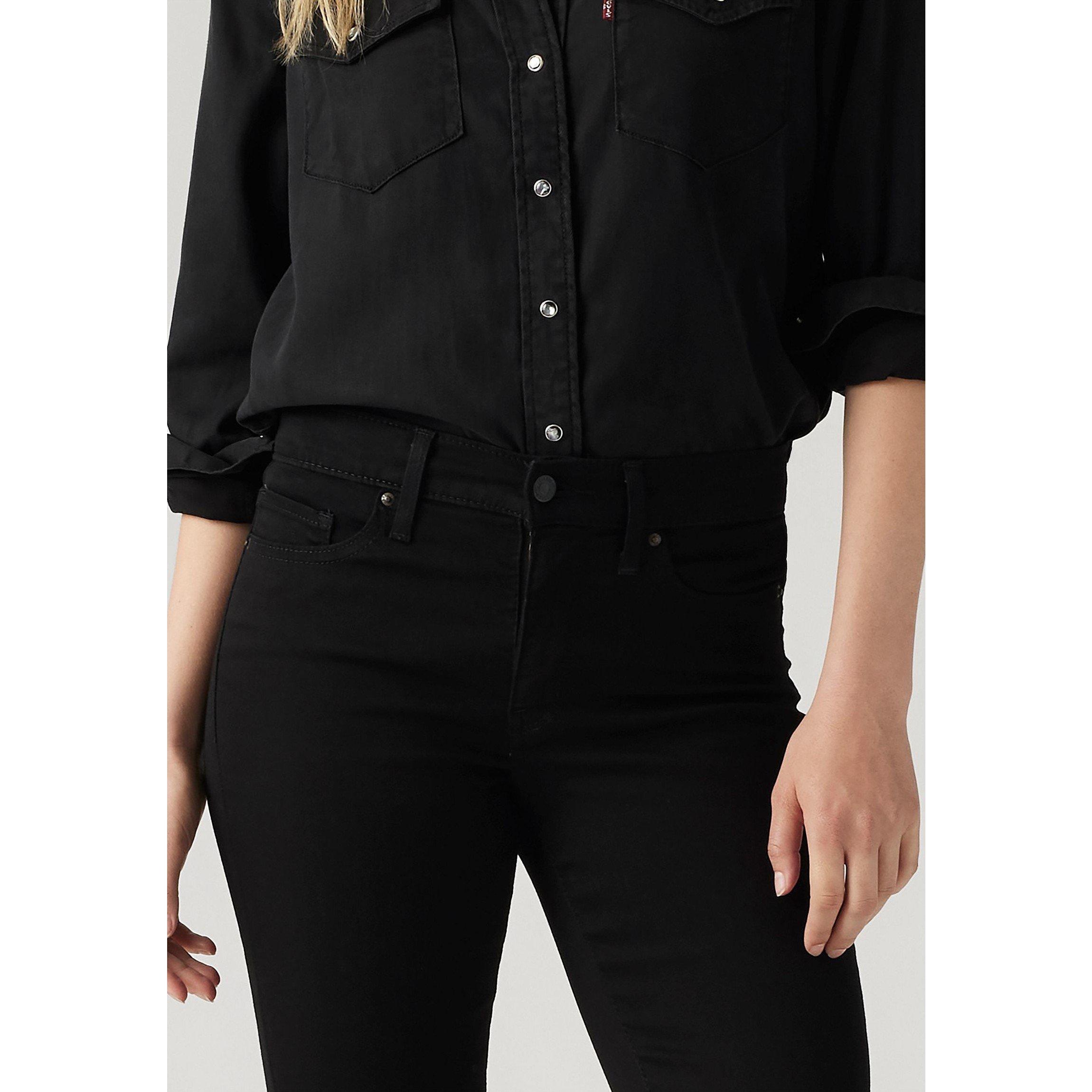 Noir doux - Levis - Women's Shaping Boot Soft Black Bootcut Jeans - 4